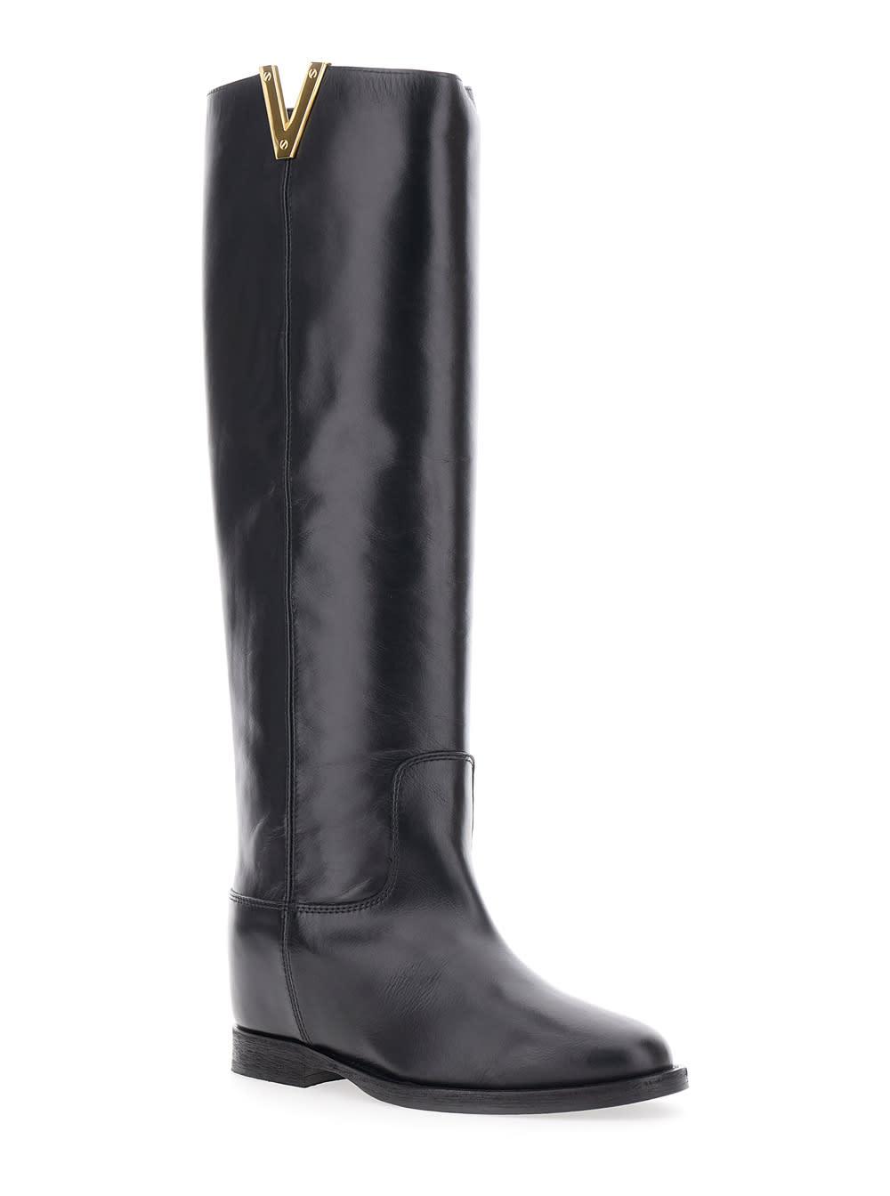 ロングブーツ VIA ROMA 15 FW25 STIVALE CON CUCITURE (4177 PSYKE) Via Roma 15 Boots for Women | Online Sale up to 74% off | Lyst