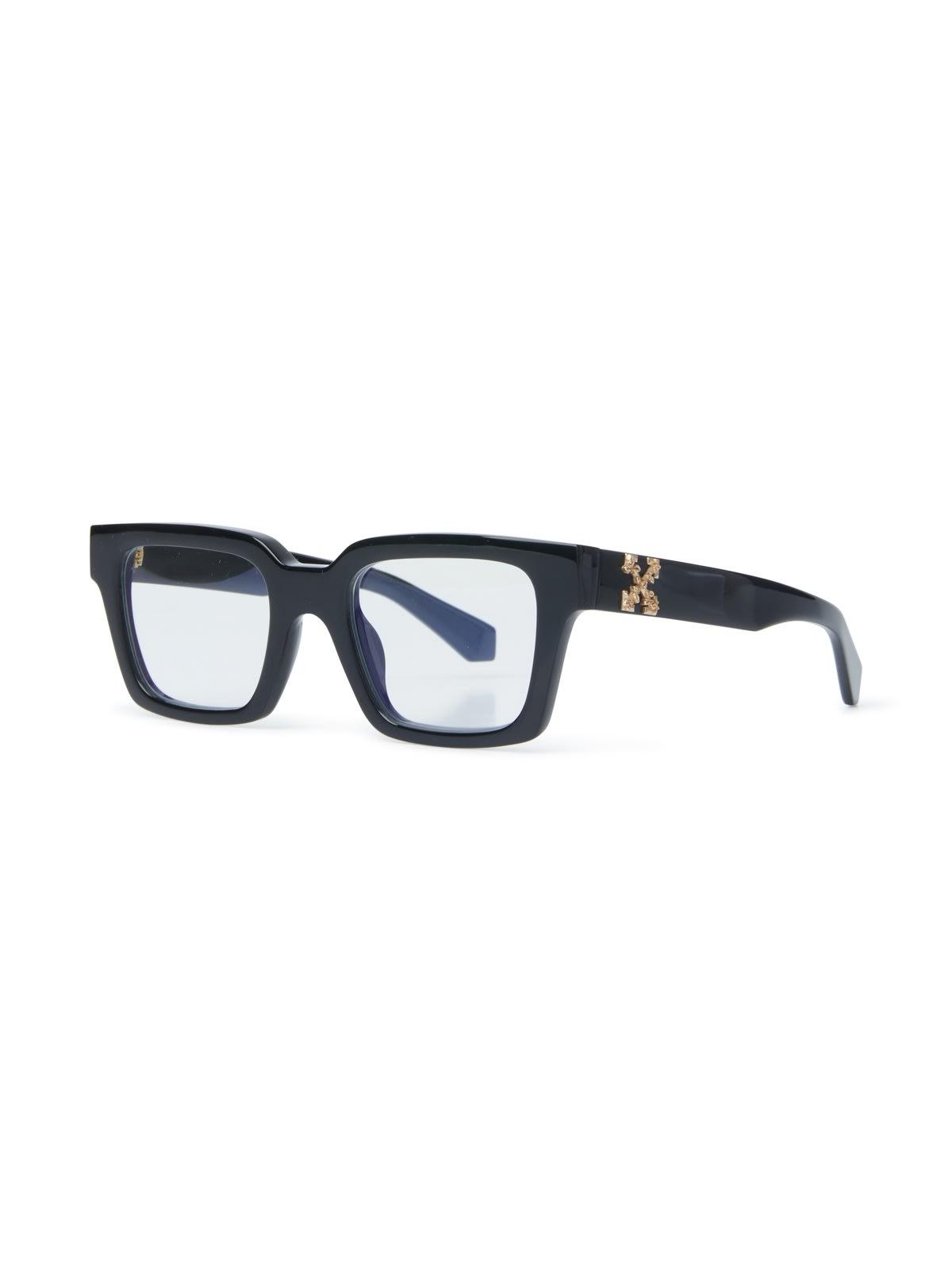 メガネ Off-White Off White - OPTICAL STYLE 41 - black Off-White Style 41 Eyeglasses 1000 Black - eye-oo.com