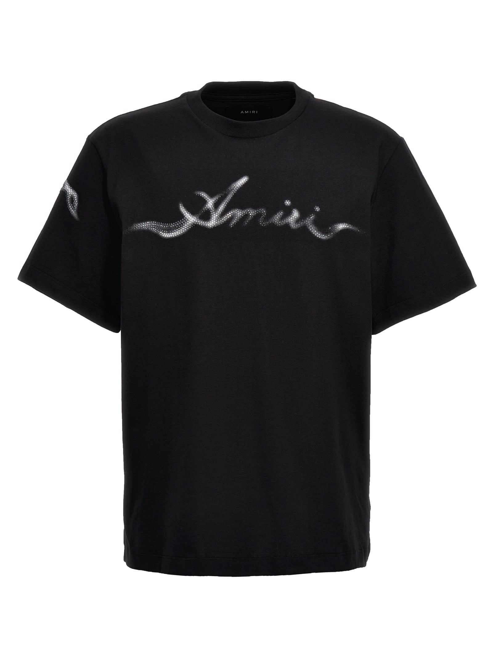 関税送料込【AMIRI】アミリ ブラック Smoke Tシャツ Amiri Smoke T-shirt in Black for Men | Lyst