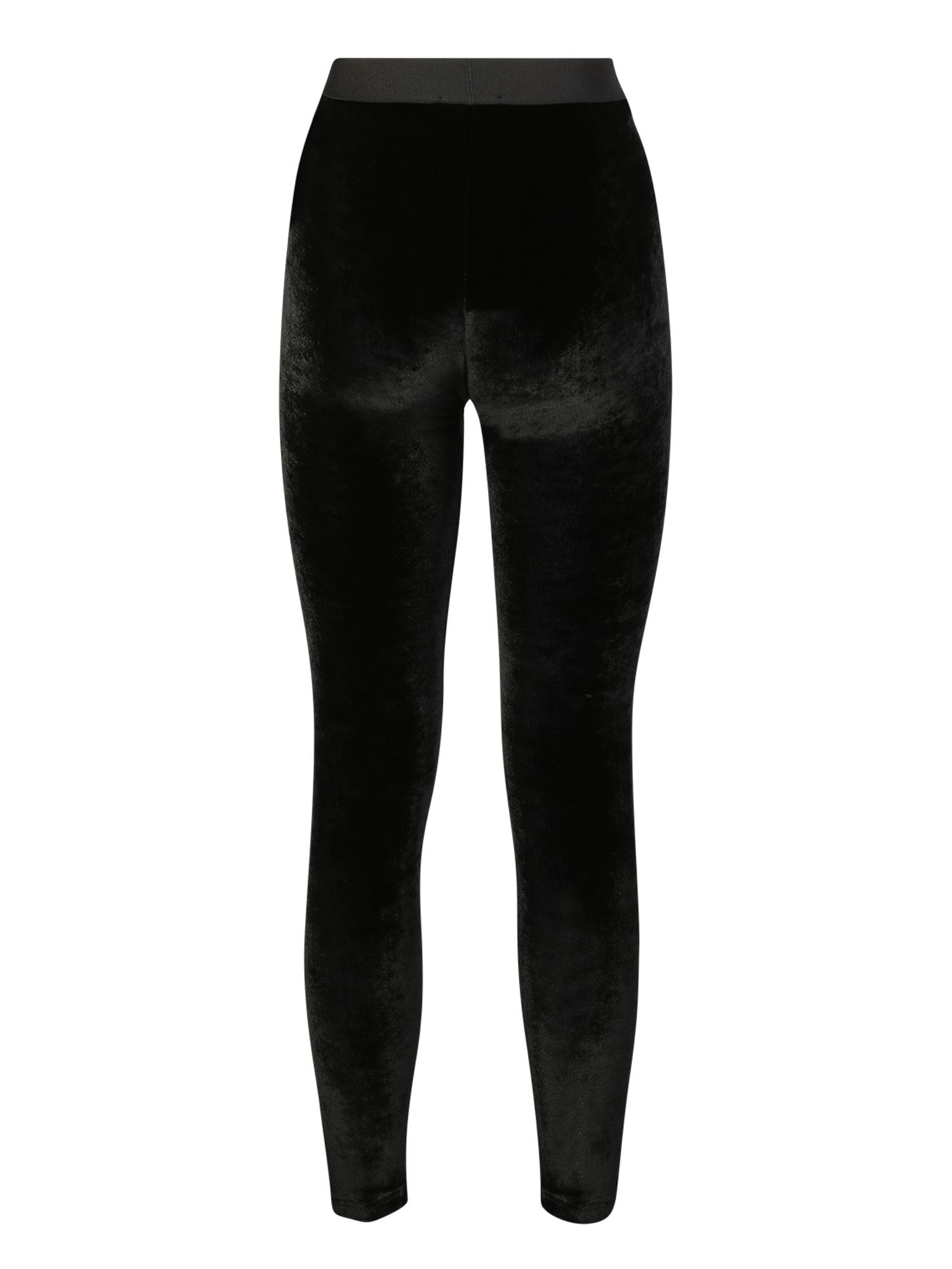 MATCHESFASHION Women Clothing Pants Leggings Womens Black Logo-jacquard Velvet Leggings 