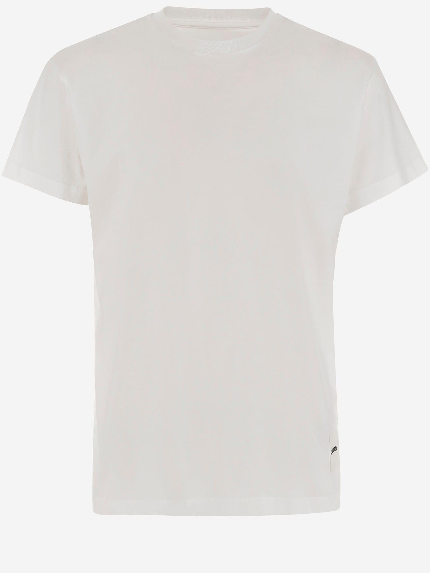 SALE!!JilSander+ コットンジャージー ショートスリーブ Tシャツ JilSander+ コットンジャージー ショートスリーブ Tシャツ L