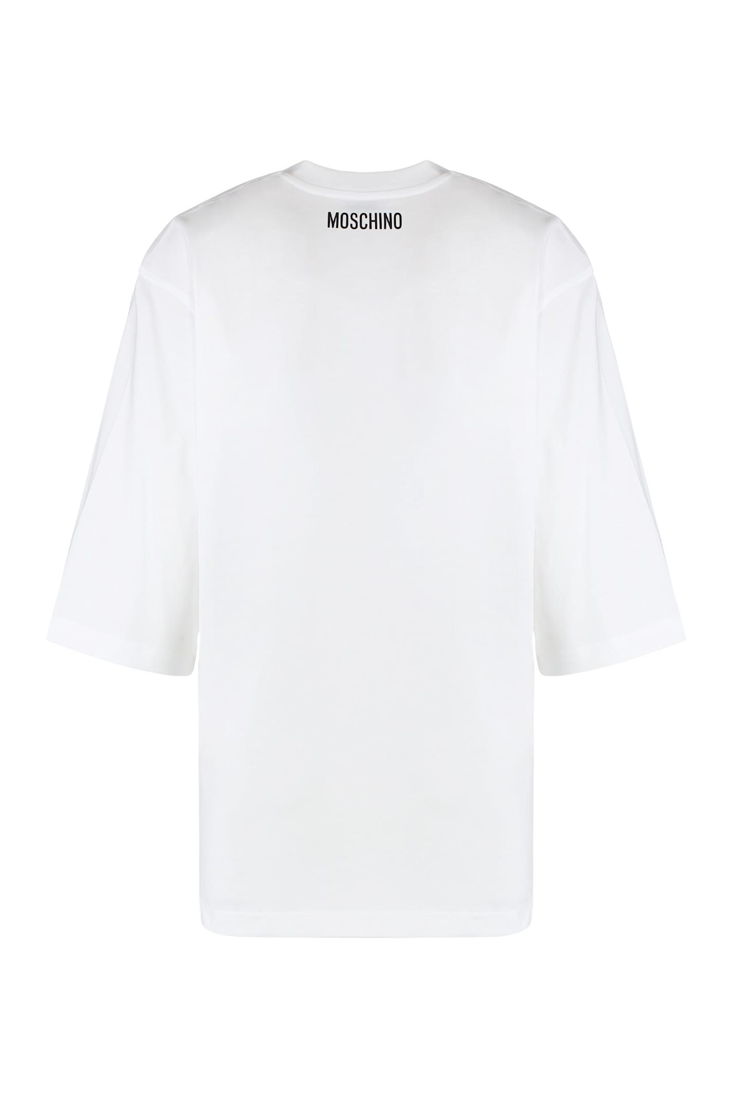 Tシャツ・カットソー MOSCHINO Women Tops 251E070905411001 WHITE Moschino T-shirts for Women | Online Sale up to 38% off | Lyst