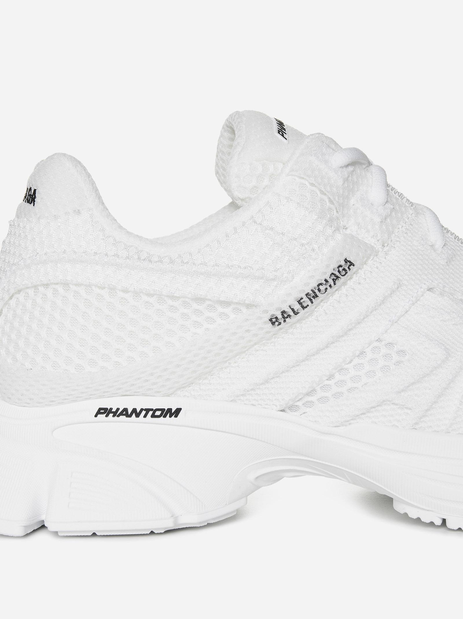 Balenciaga Phantom Mesh Sneakers in White for Men | Lyst