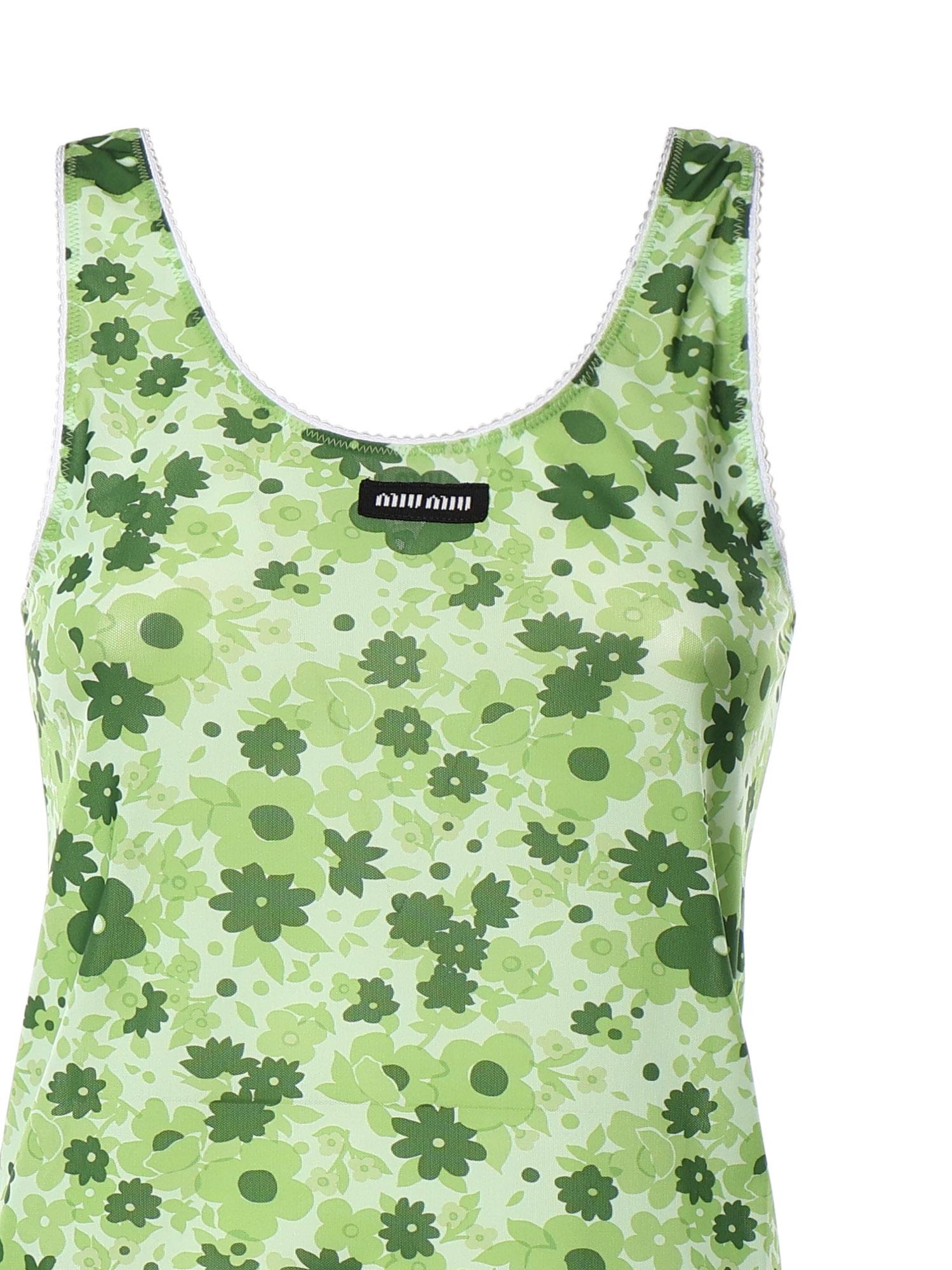 Miu Miu Sleeveless and tank tops for Women | Online Sale up to 47