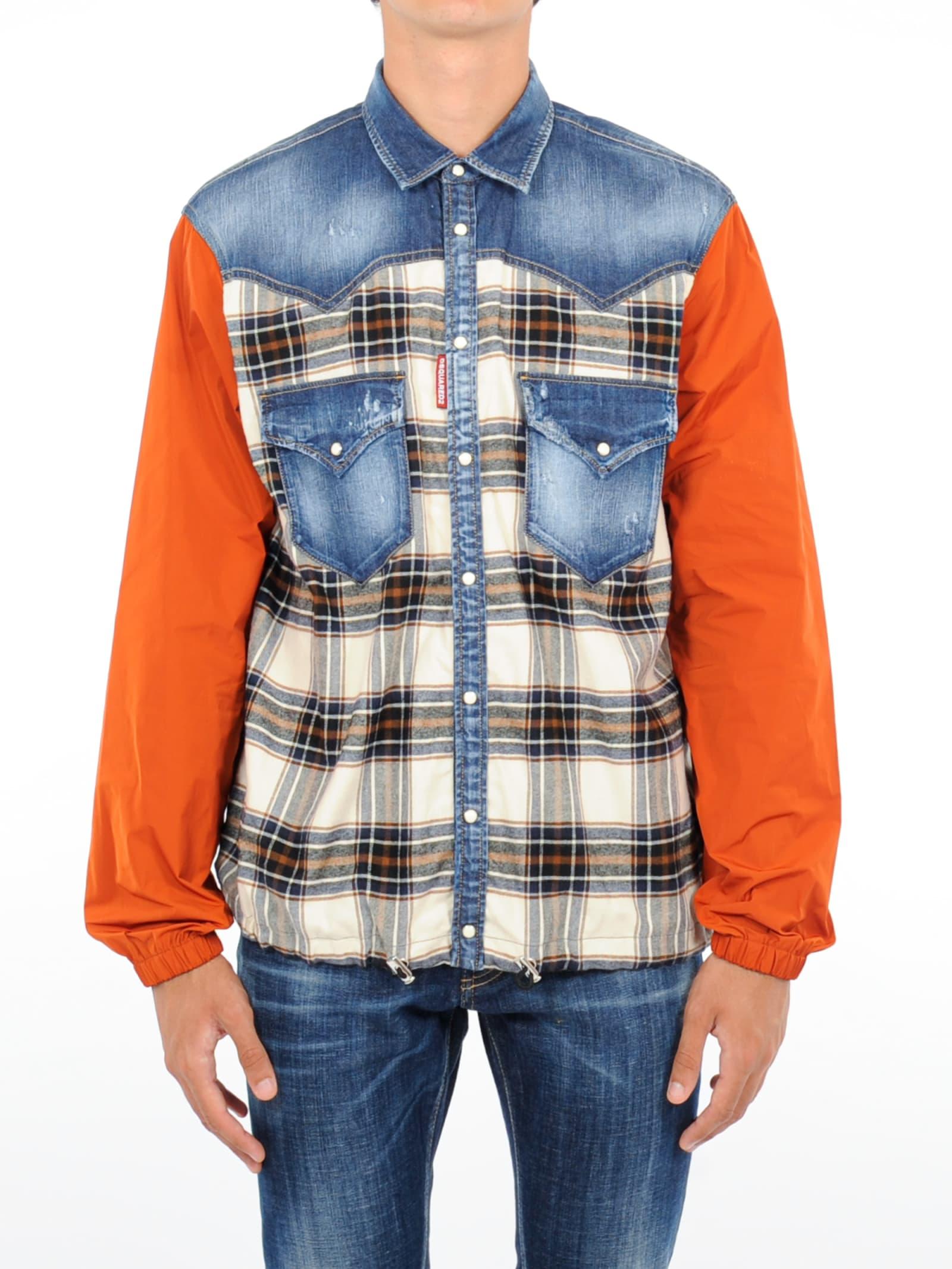 DSquared² Camicia Shirt in Blue for Men - Save 37% | Lyst