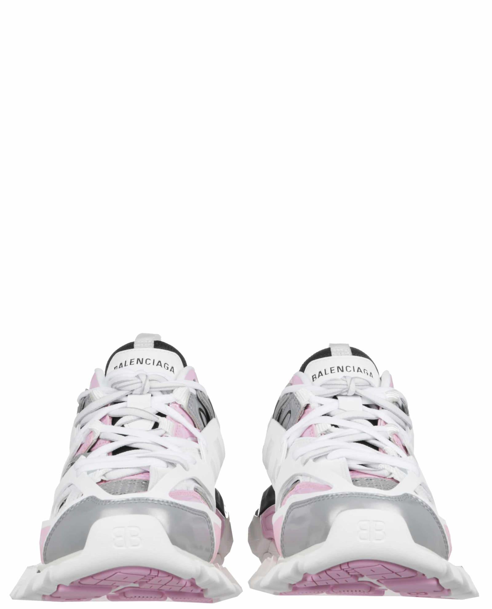 pink white and grey balenciaga