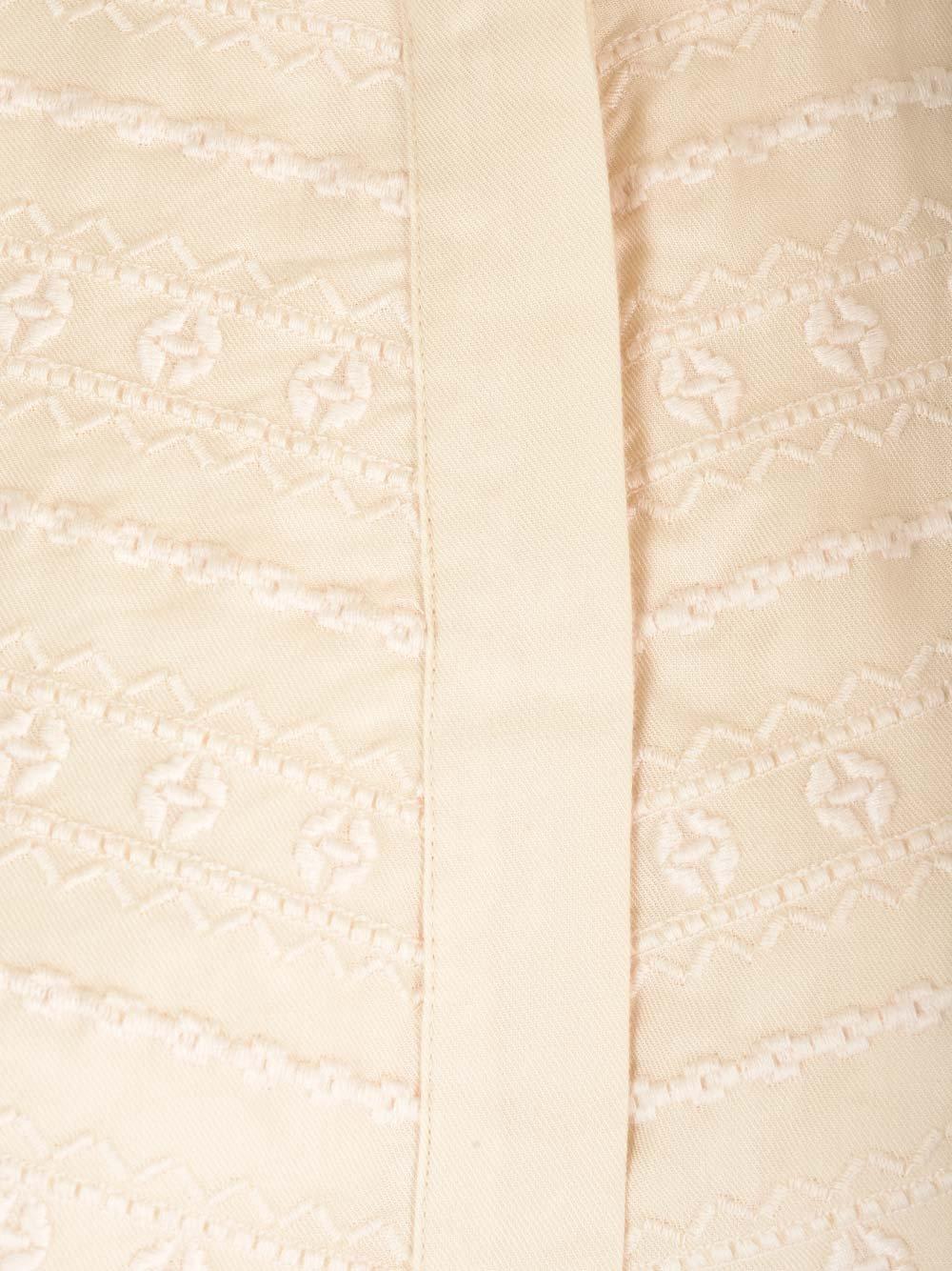 MARANT ÉTOILE Britten embroidered-detail shirt - Pink