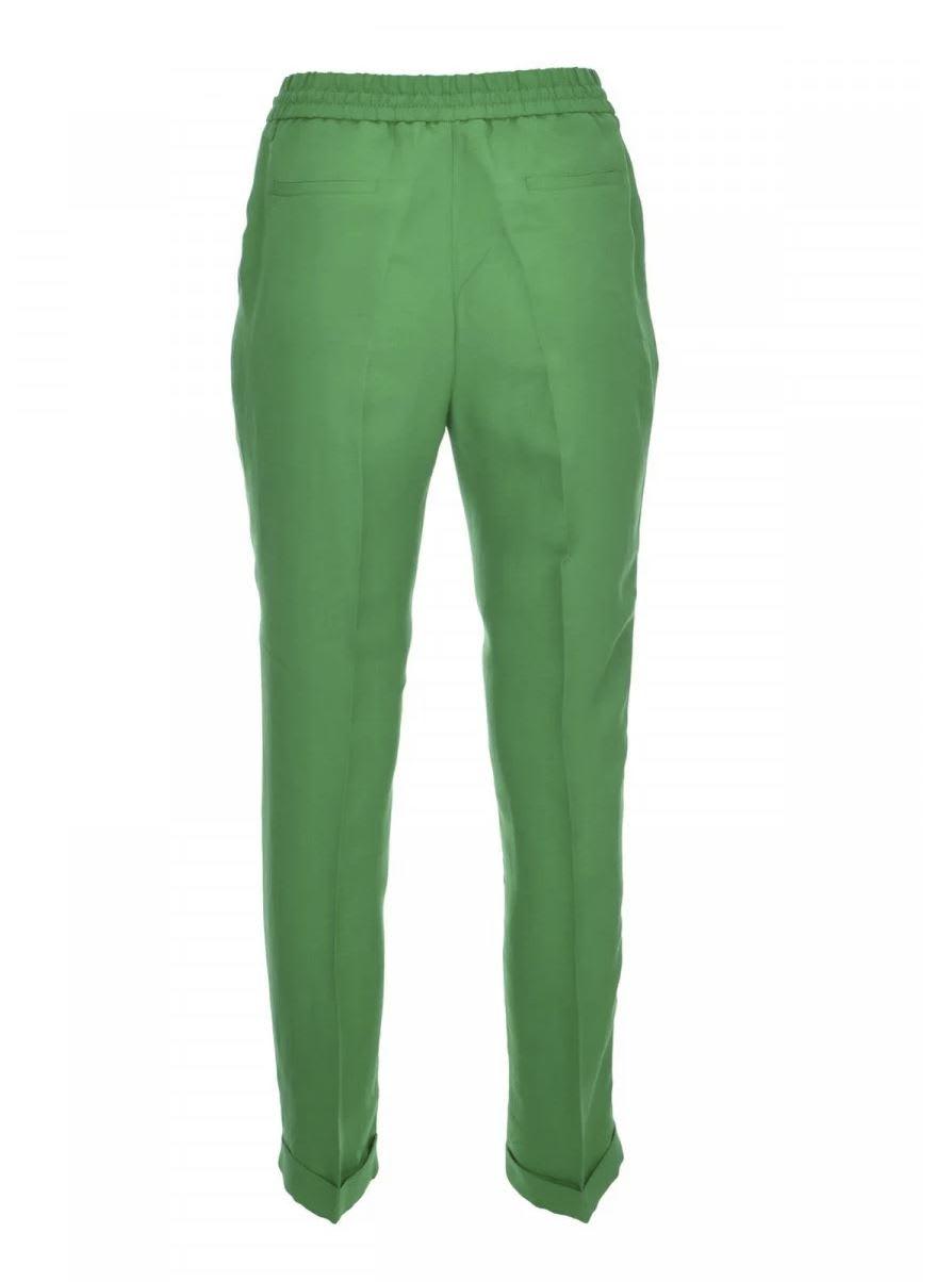Pinko Synthetic Piombino Pantalone in Green - Save 2% | Lyst