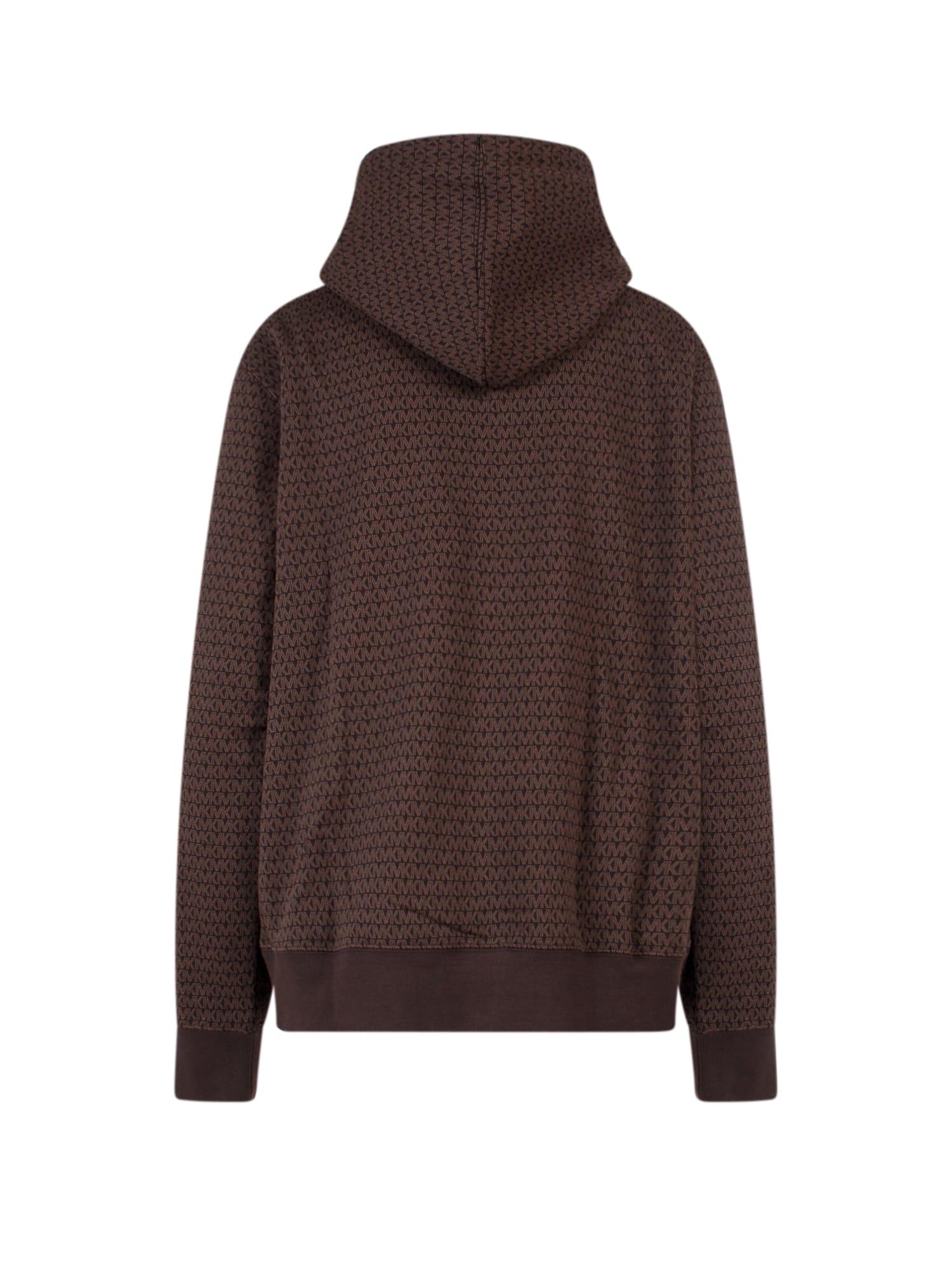 Michael Kors Sweatshirt in Brown Lyst