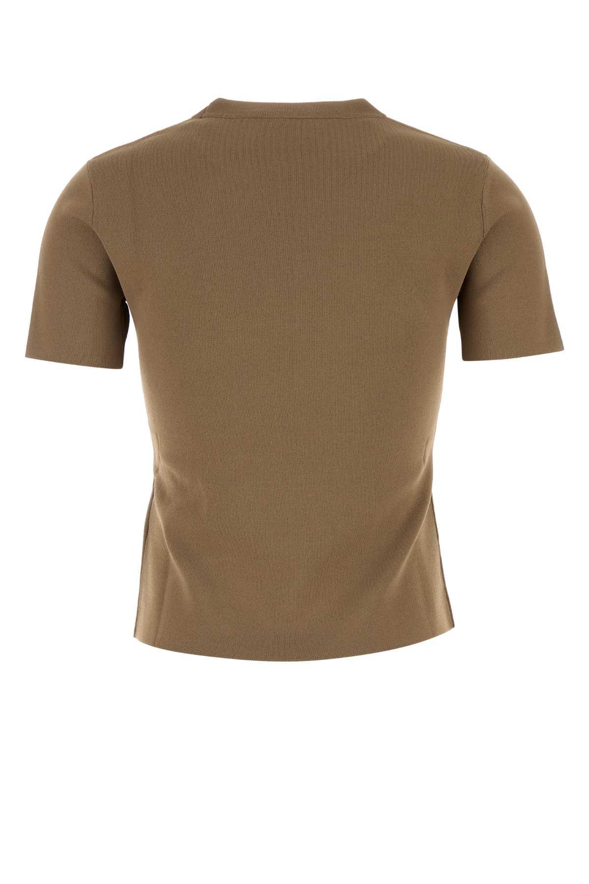 【関税&送料込】Max Mara Biscuit Viscose Blend Adelio T-Shir Max Mara Biscuit Viscose Blend Adelio T-Shirt | Lyst