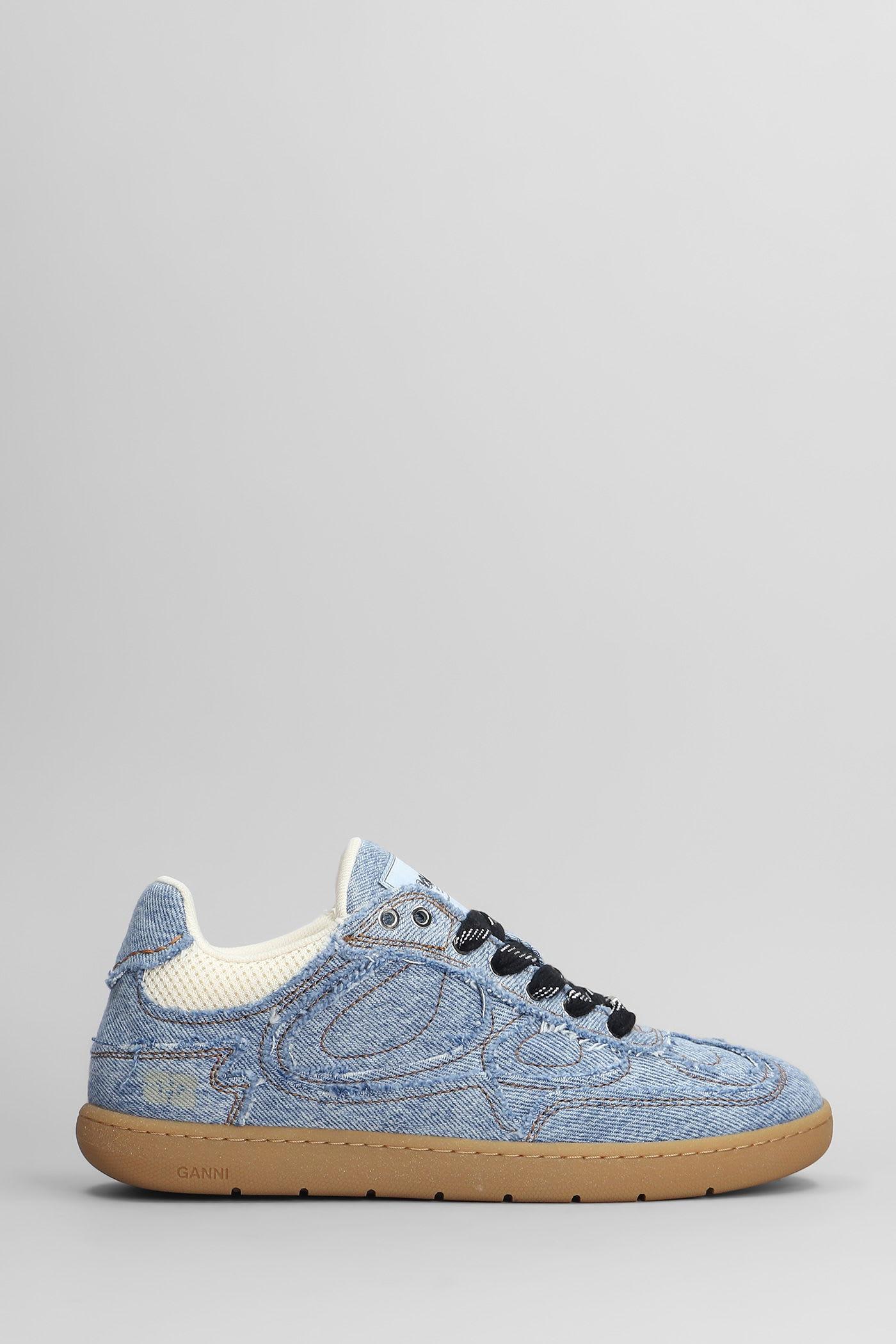 スニーカー GANNI SNEAKERS LIGHT BLUE Ganni Sneakers for Women | Online Sale up to 73% off | Lyst