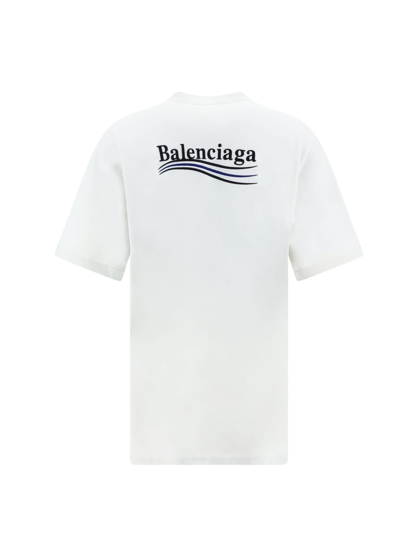 Balenciaga T-shirts in White for Men | Lyst