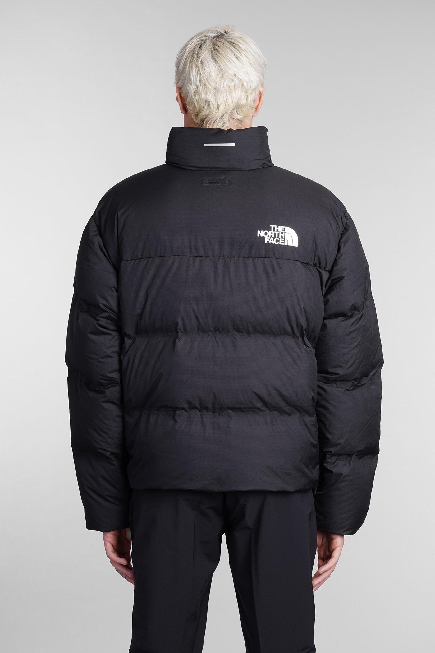 The North Face Puffer In Black Polyamide in Blue for Men | Lyst