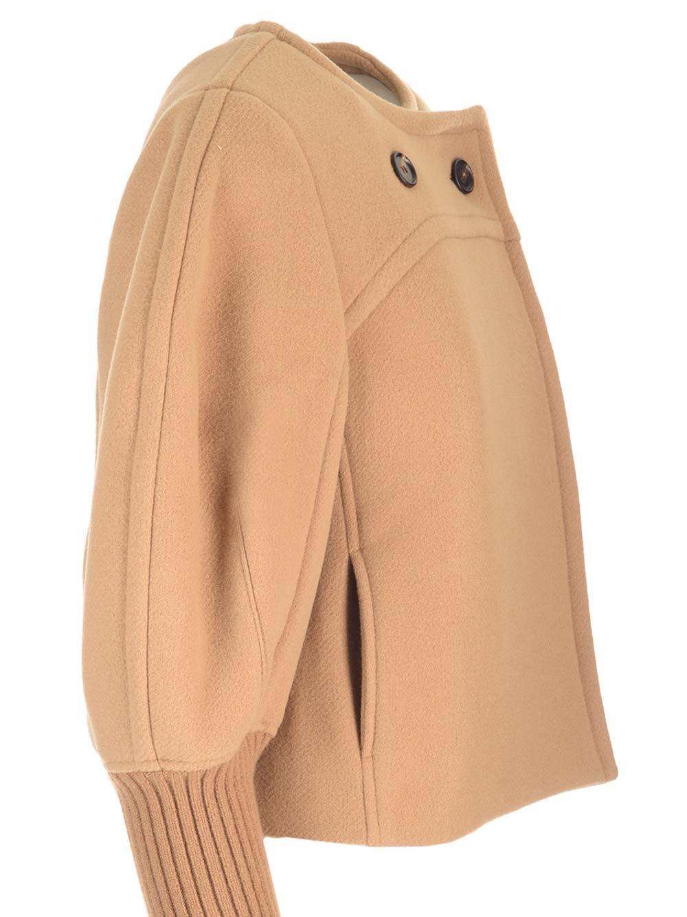 冬セール 【Chloe】Boxy fit wool coat