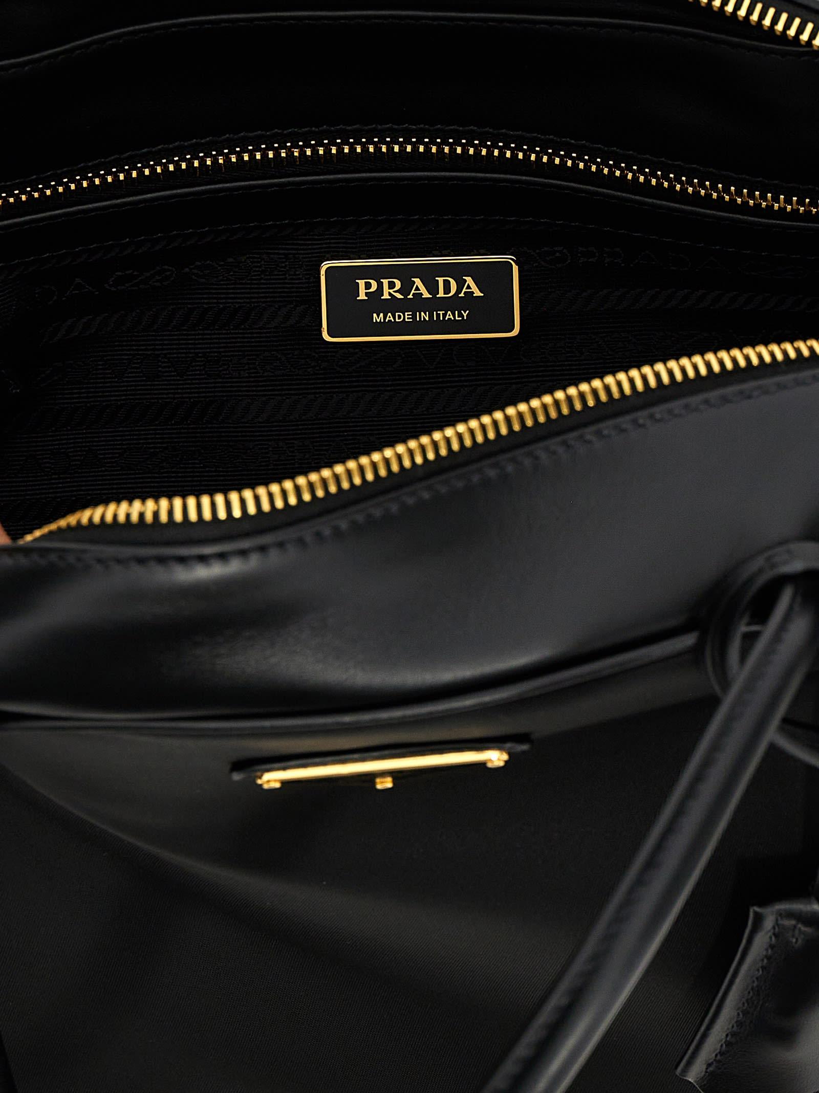 ハンドバッグ PRADA Padlock handbag Black Prada Padlock Handbag in Black | Lyst