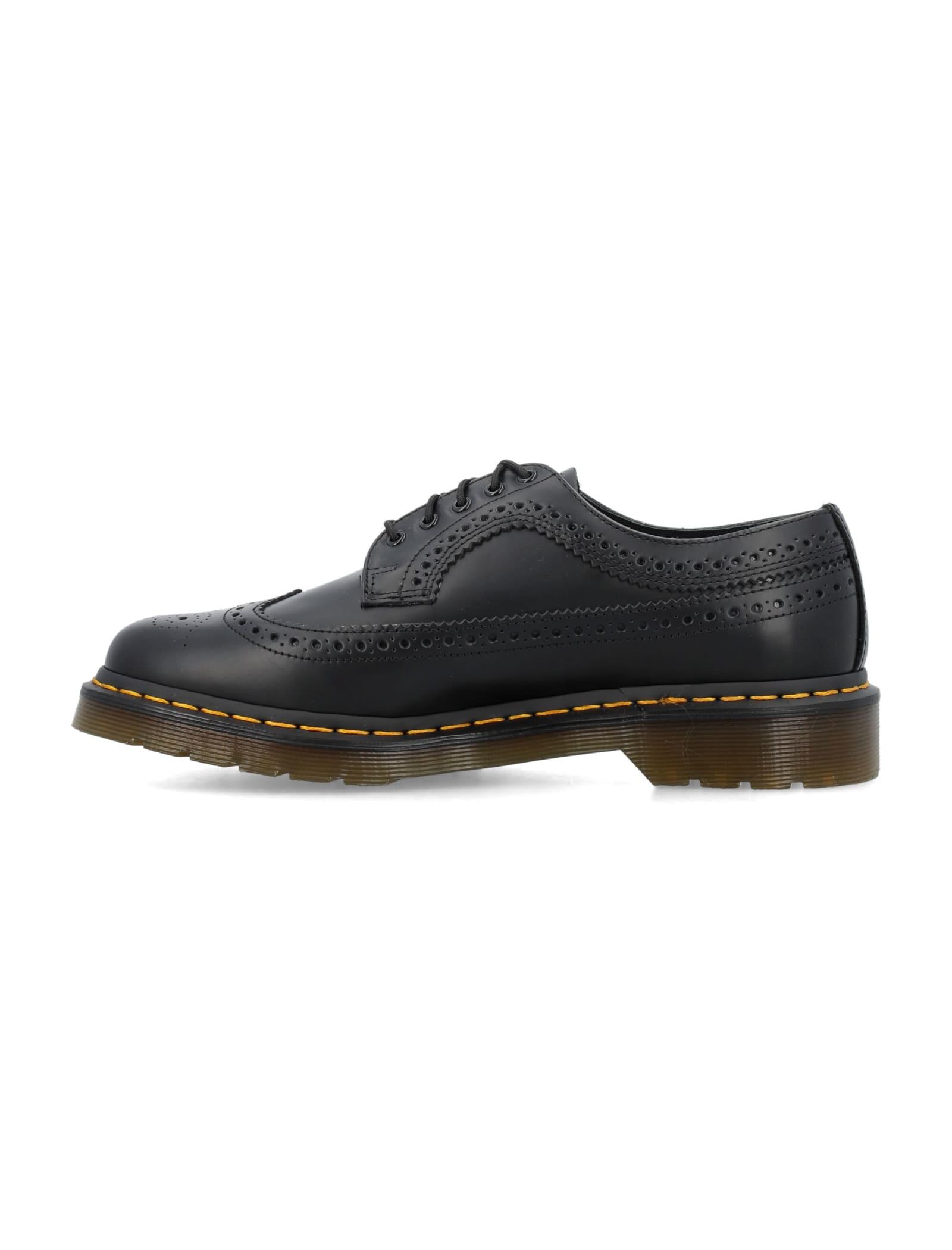 wereld Tips Inleg Dr. Martens 3989 Smooth Leather Brogue Shoes in Black for Men | Lyst