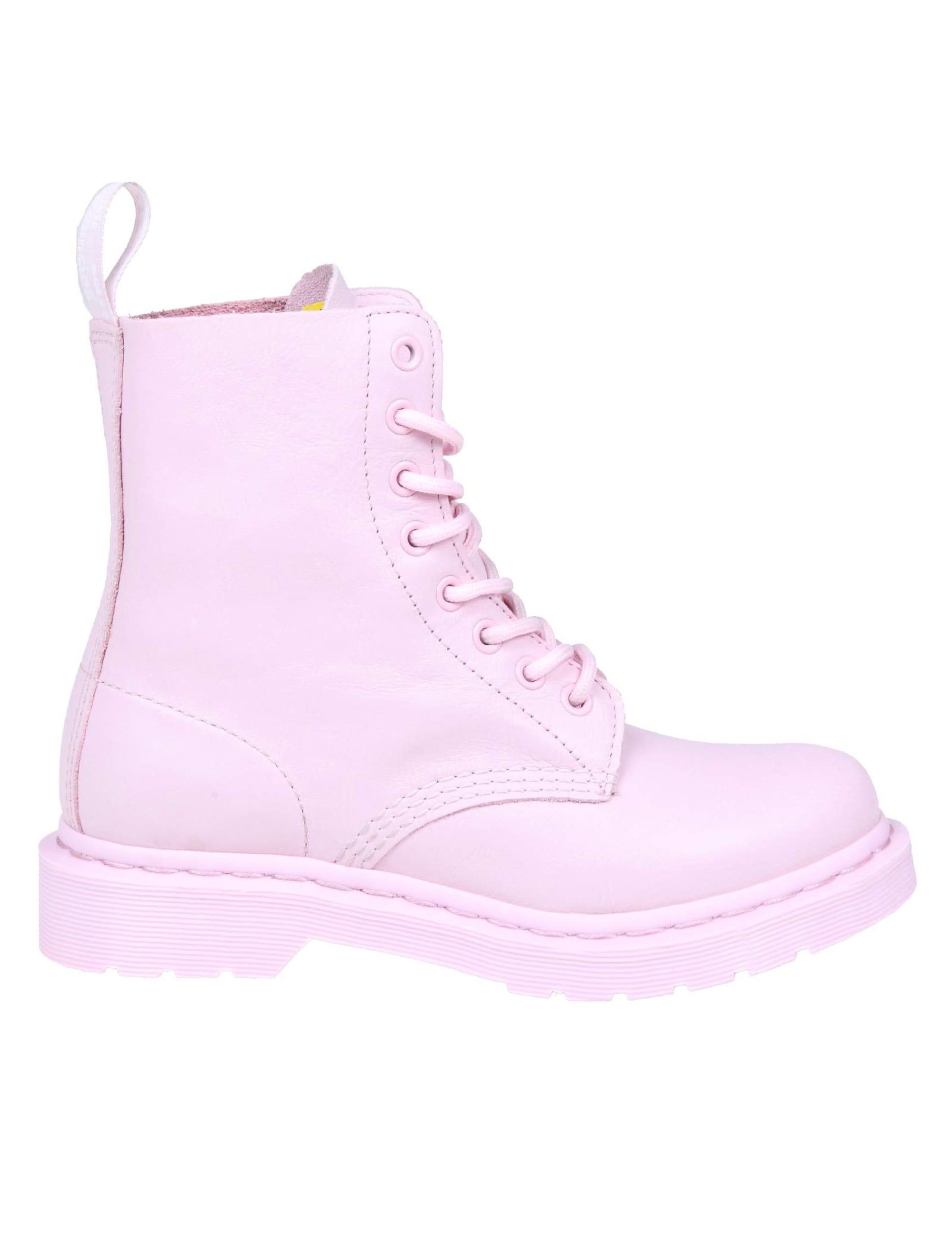 Dr. Martens 1460 Pascal Mono In Leather in Pink | Lyst