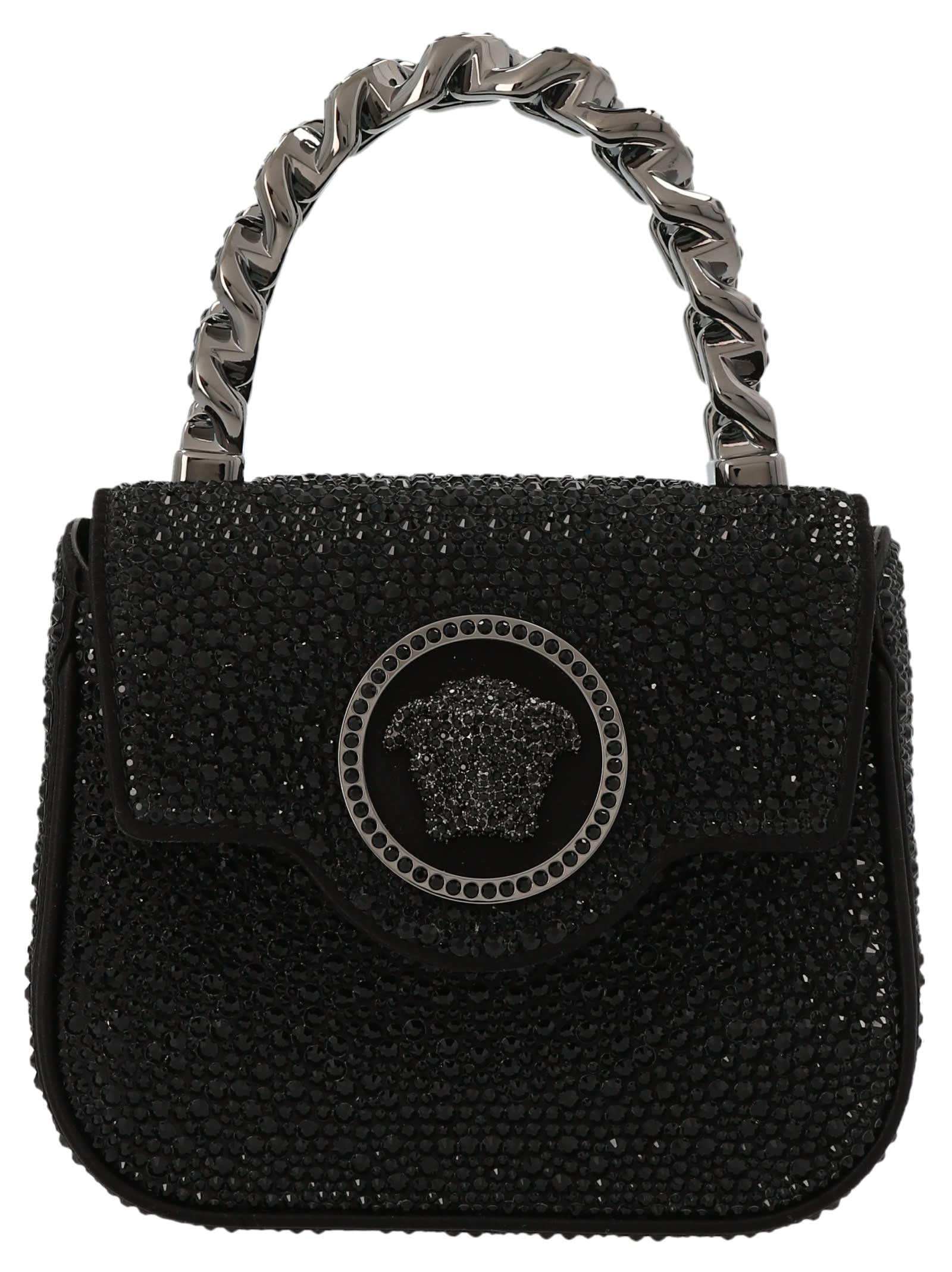 Versace La Medusa Mini Handbag in Black Lyst UK