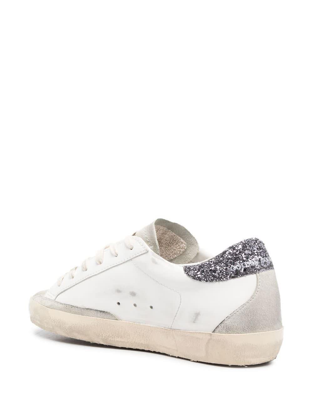 Golden Goose Women Superstar Classic With Spur Sneakers in White | Lyst