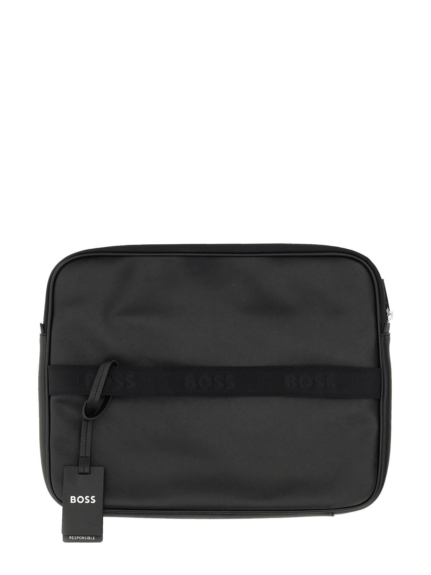 BOSS by HUGO BOSS Zair Pouch With Logo in Black for Men Lyst