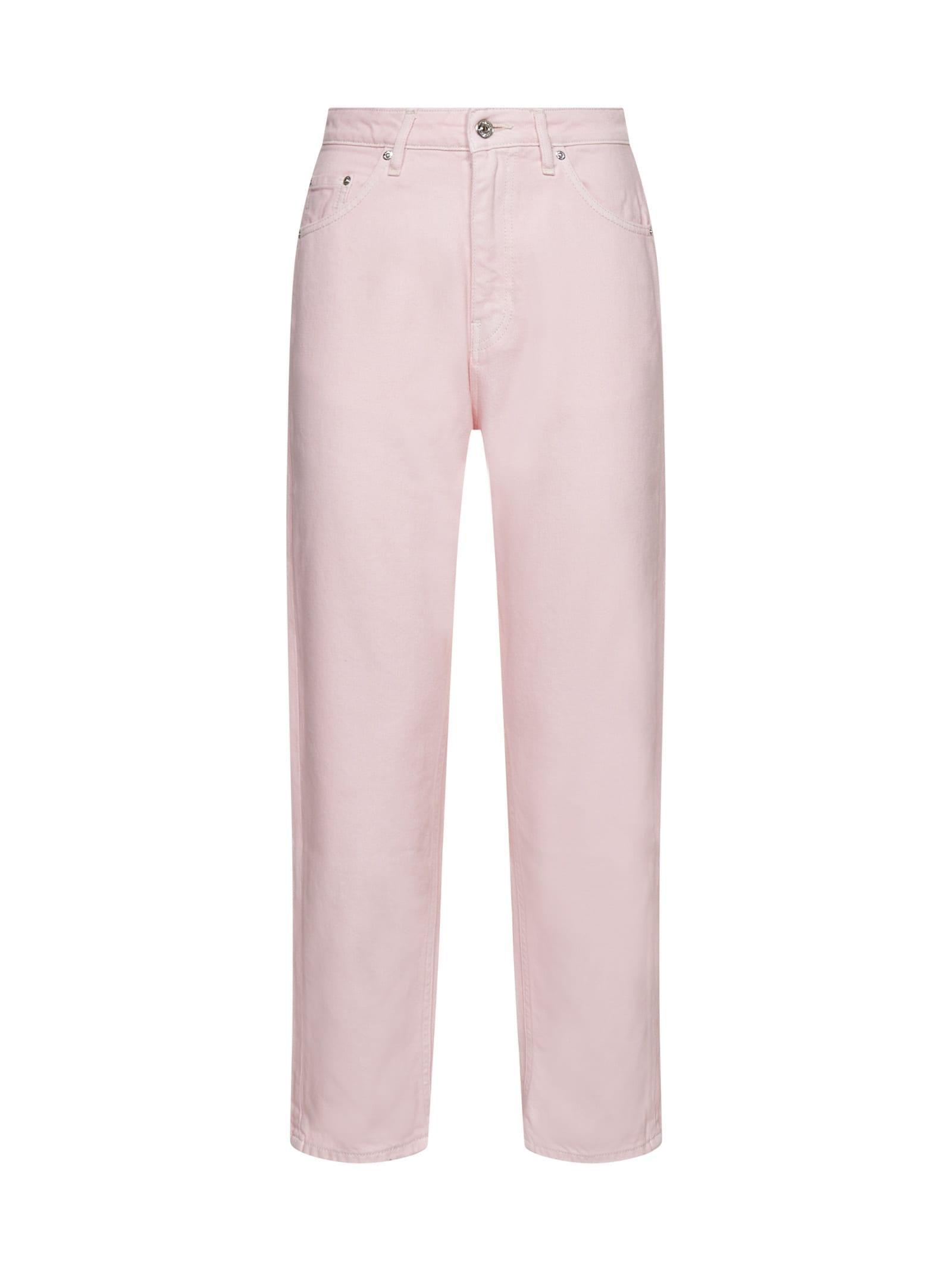 Haikure Denim Jeans in Faded Pink (Pink 