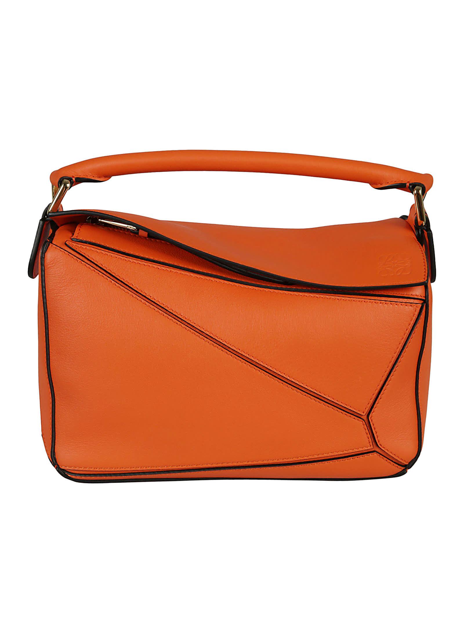 Loewe Puzzle Shoulder Bag in Orange | Lyst