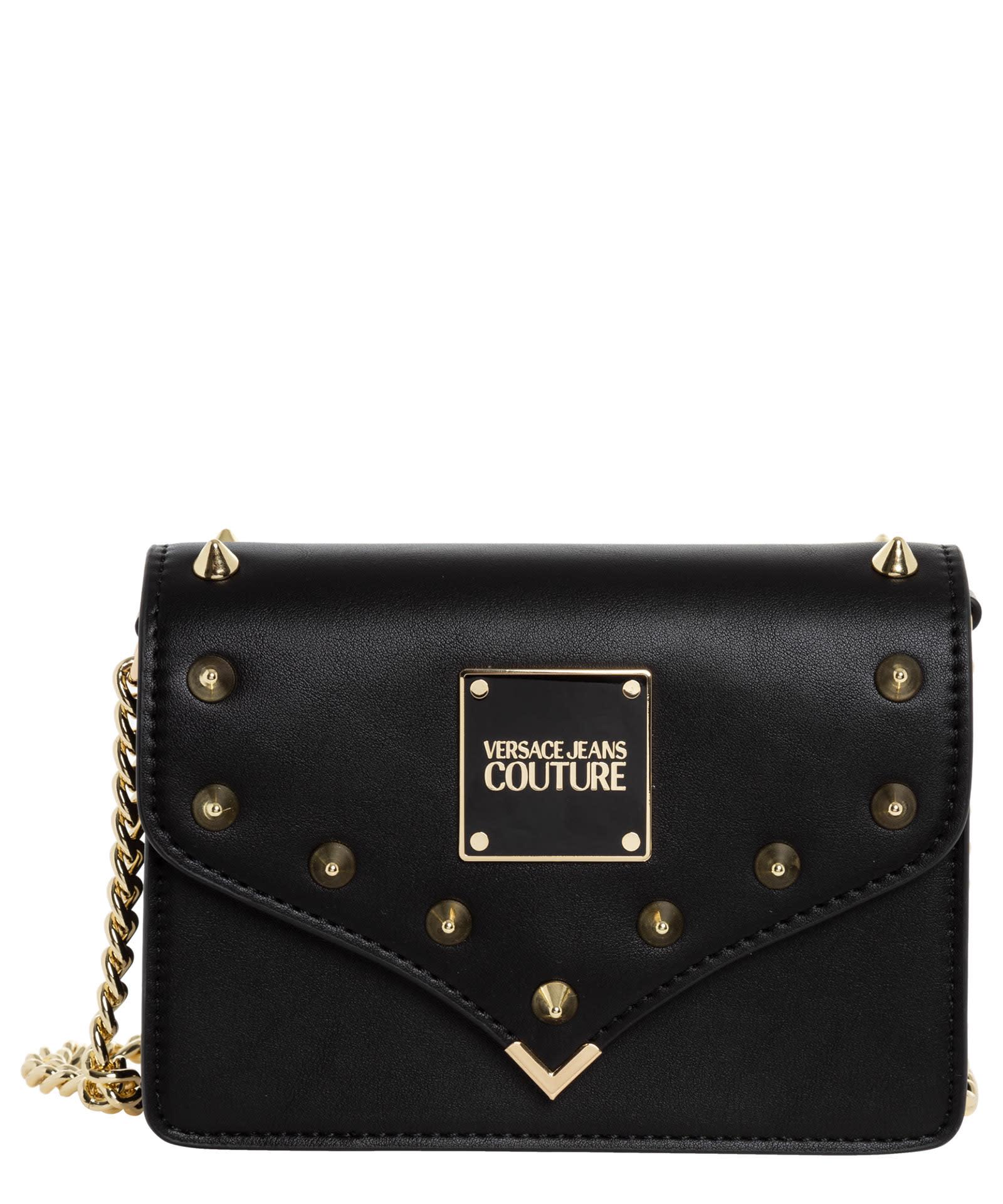Versace Jeans Couture Synthetic Revolution Stud Stud Crossbody Bag in Nero  (Black) - Save 35% | Lyst