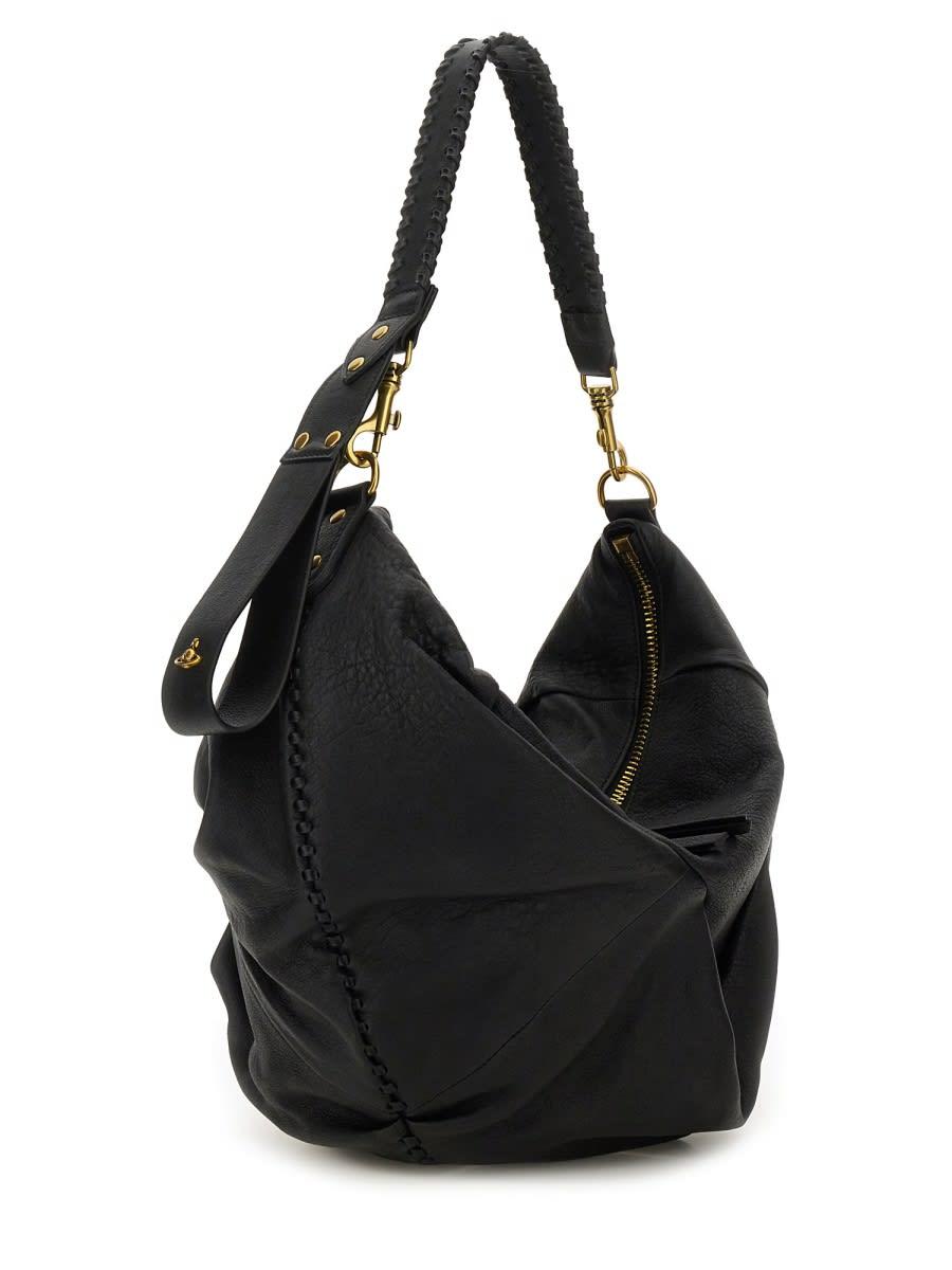 【Vivienne Westwood】Agnes Medium Shoulder Bag/全国送料込み Vivienne Westwood Medium Agnes Shoulder Bag in Black | Lyst