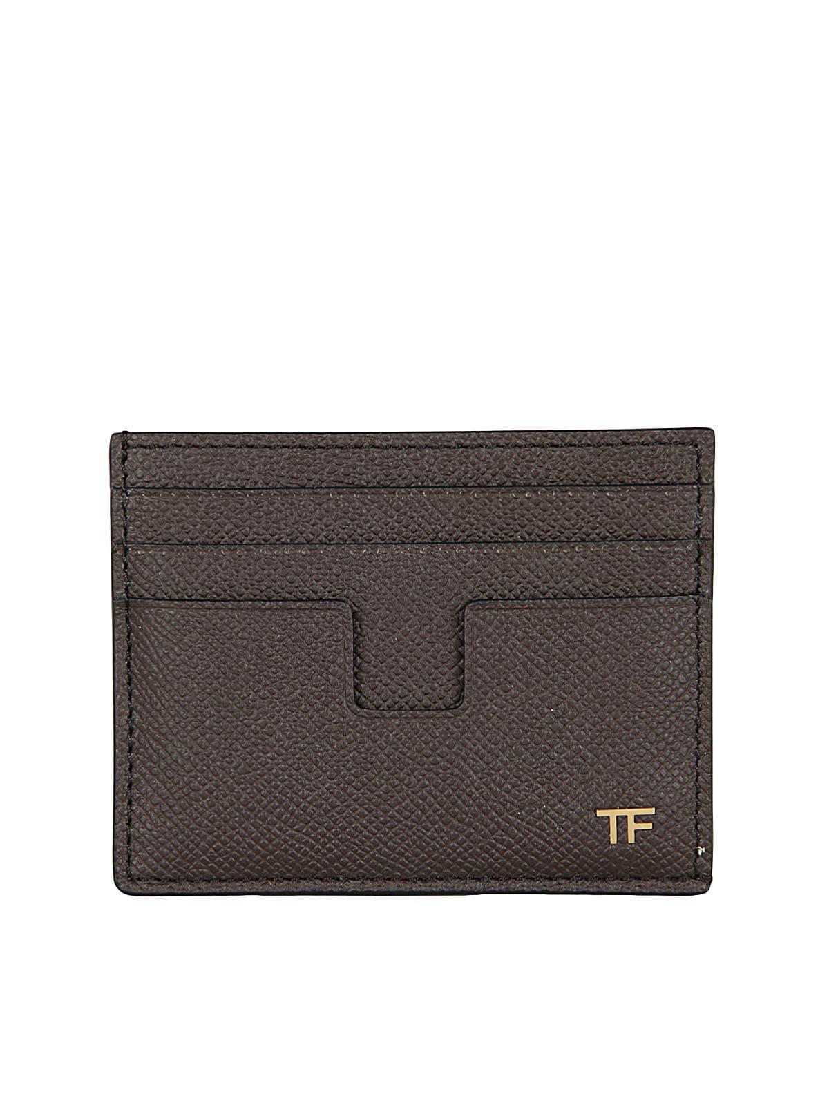 Tom Ford Men's Card Holder in Gray for Men | Lyst