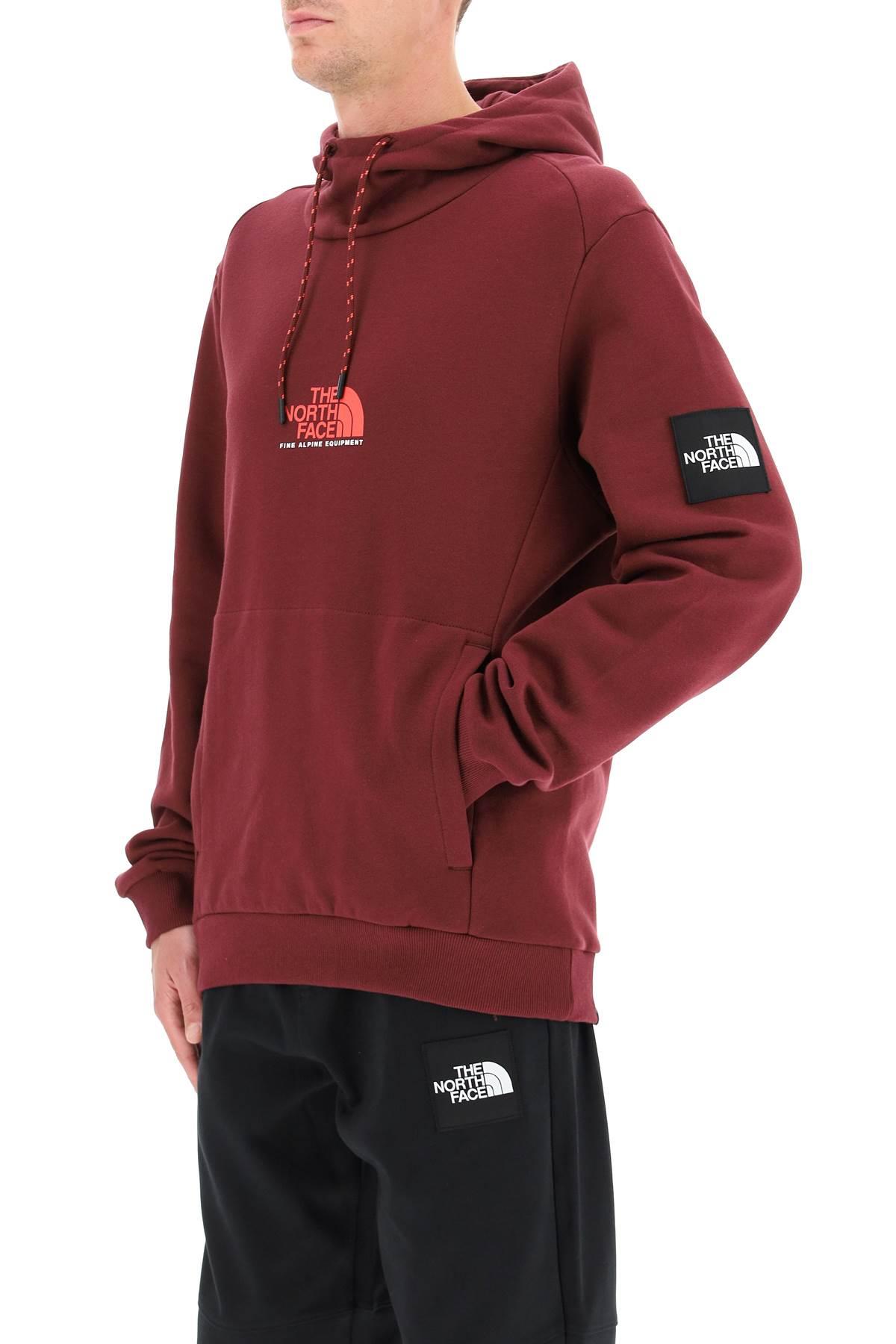 The North Face Fine Alpine Hoodie in Red for Men | Lyst