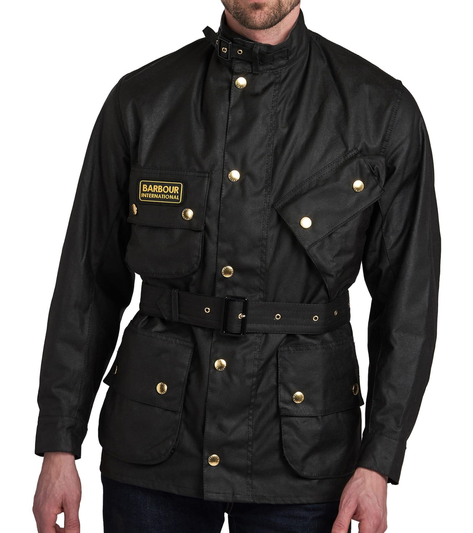 Barbour B.intl Original Waxed Jacket Mwx0004bk51 in Black for Men | Lyst