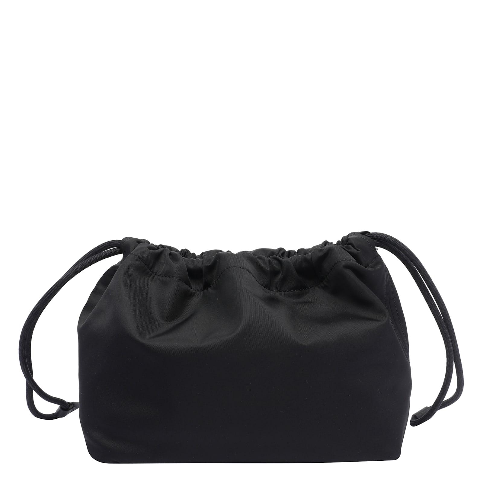 ショルダーバッグ・ポシェット BURBERRY HORSESHOE REVERSIBLE POCHETTE WITH COULISSE Burberry Horseshoe Reversible Pochette With Coulisse in