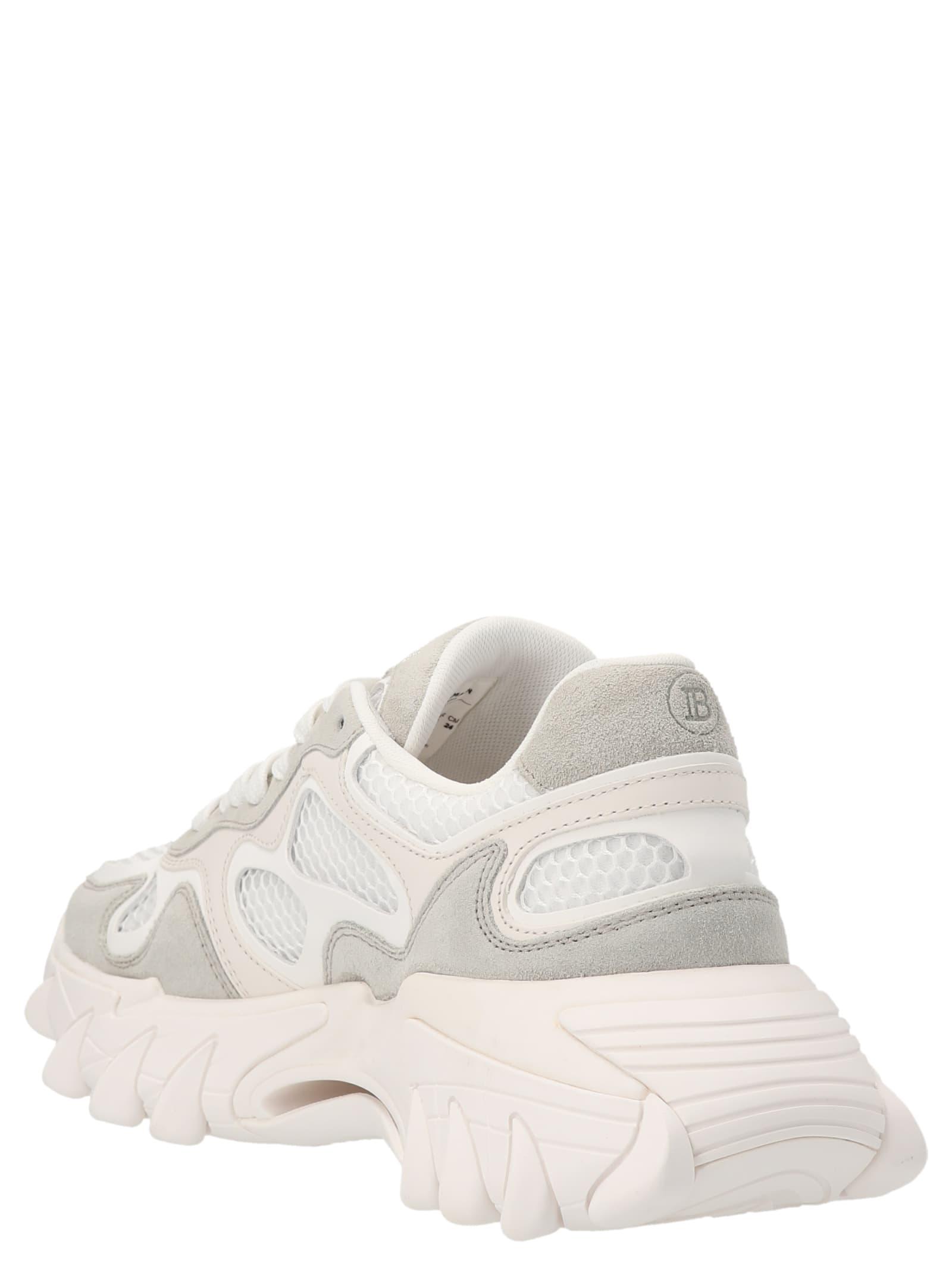 Balmain B-east Sneakers in White | Lyst
