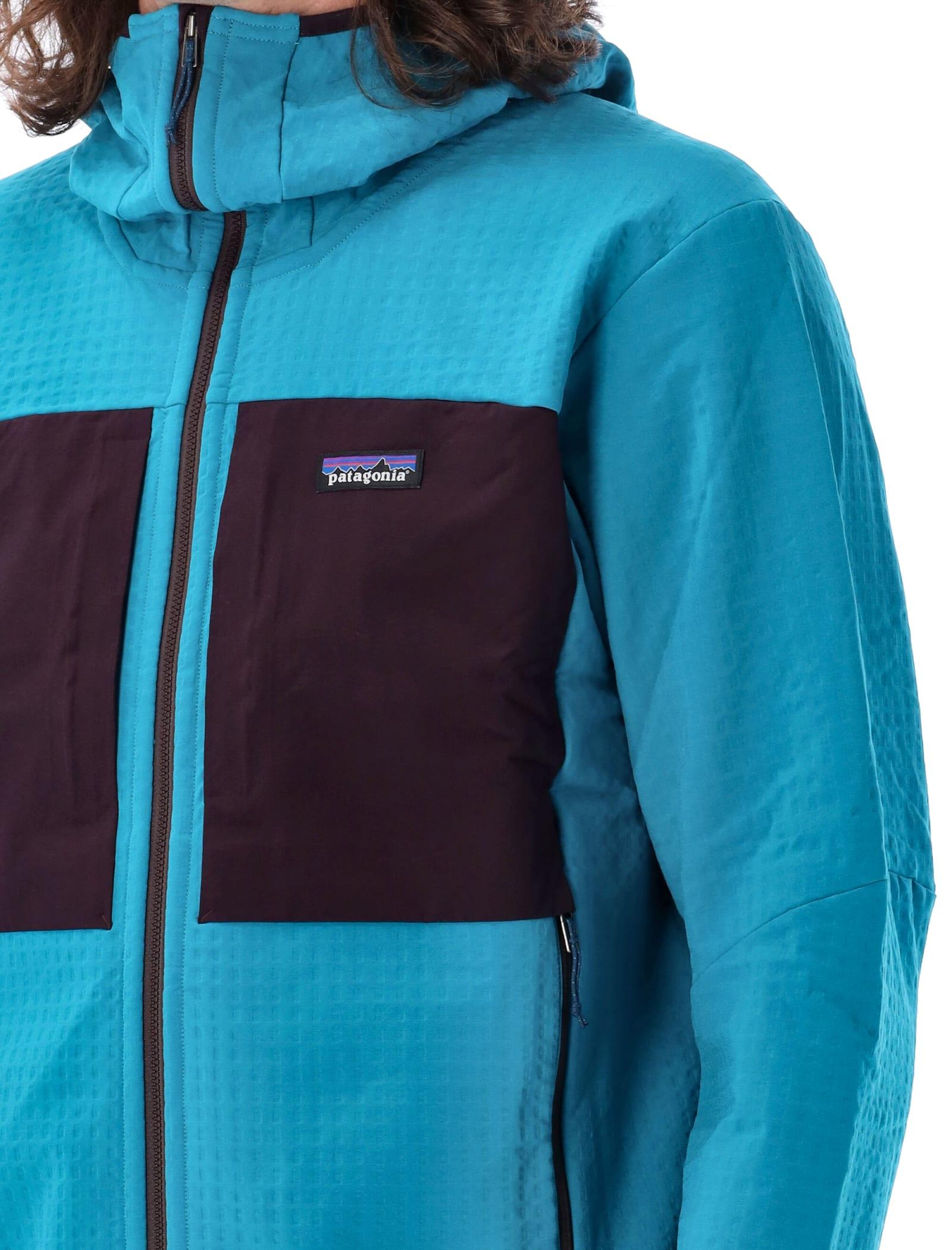 Patagonia R2® Techface Hood Jacket in Blue for Men | Lyst UK