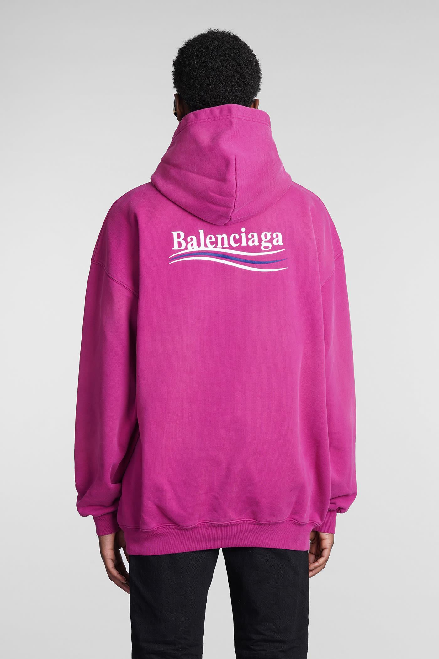 Balenciaga purple shop sweatshirt