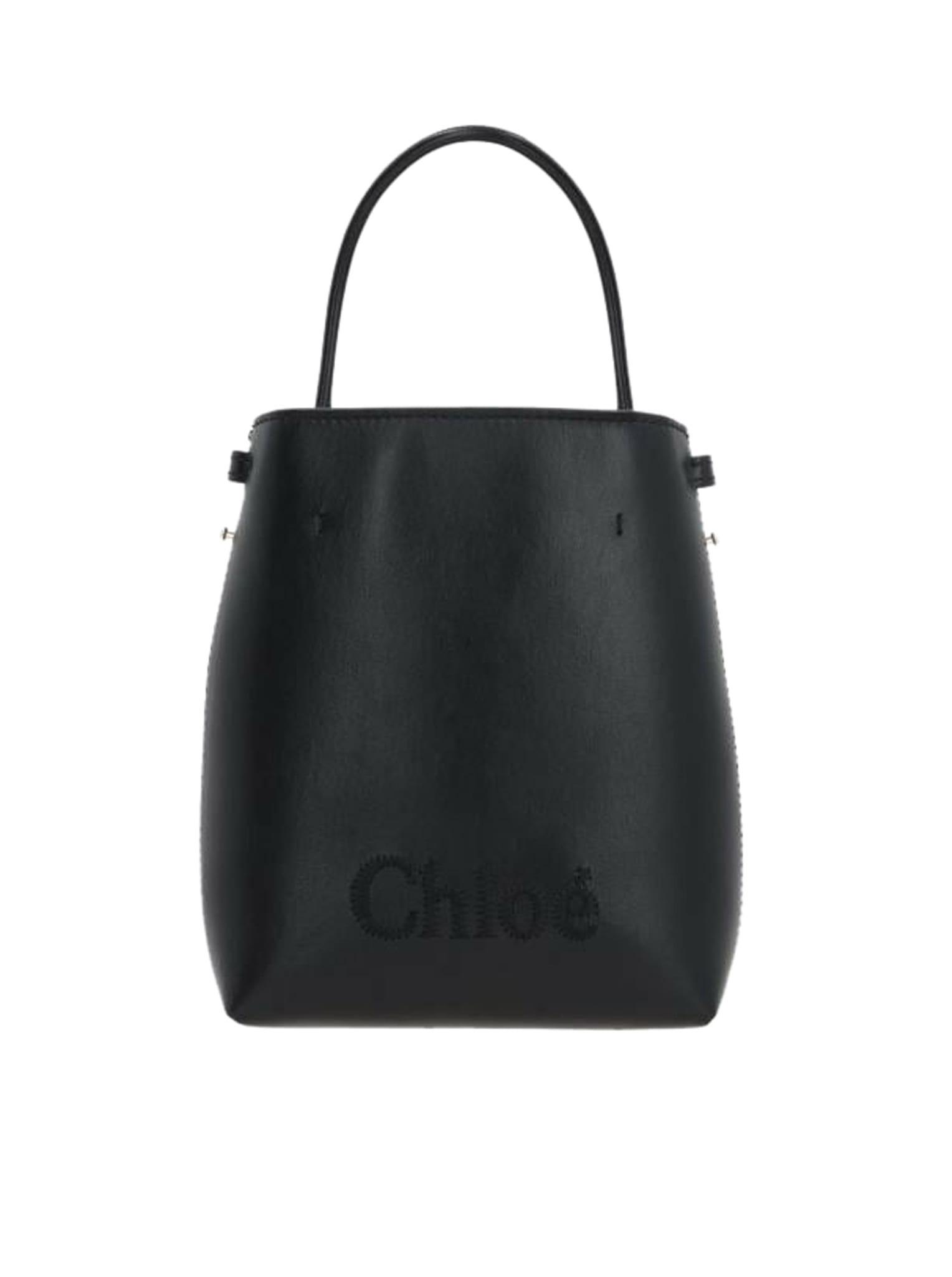Chloe Women key Phone Pouch in Shiny Calfskin Leather