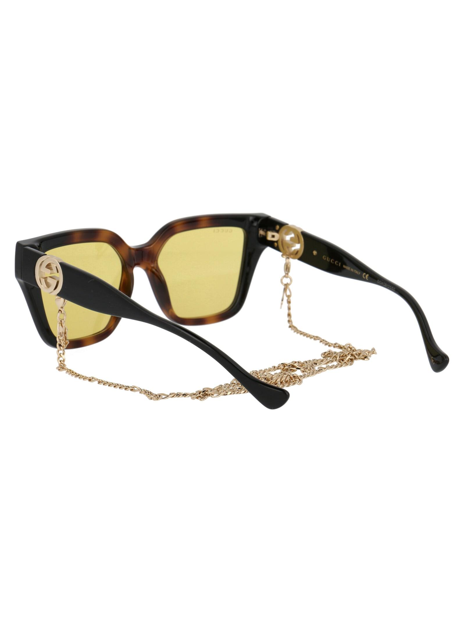 NEW Gucci GG1023S - 004 Havana Sunglasses