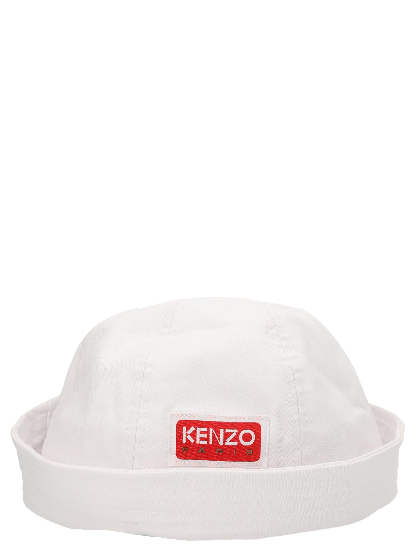 KENZO Sailor Bucket Hat in White | Lyst