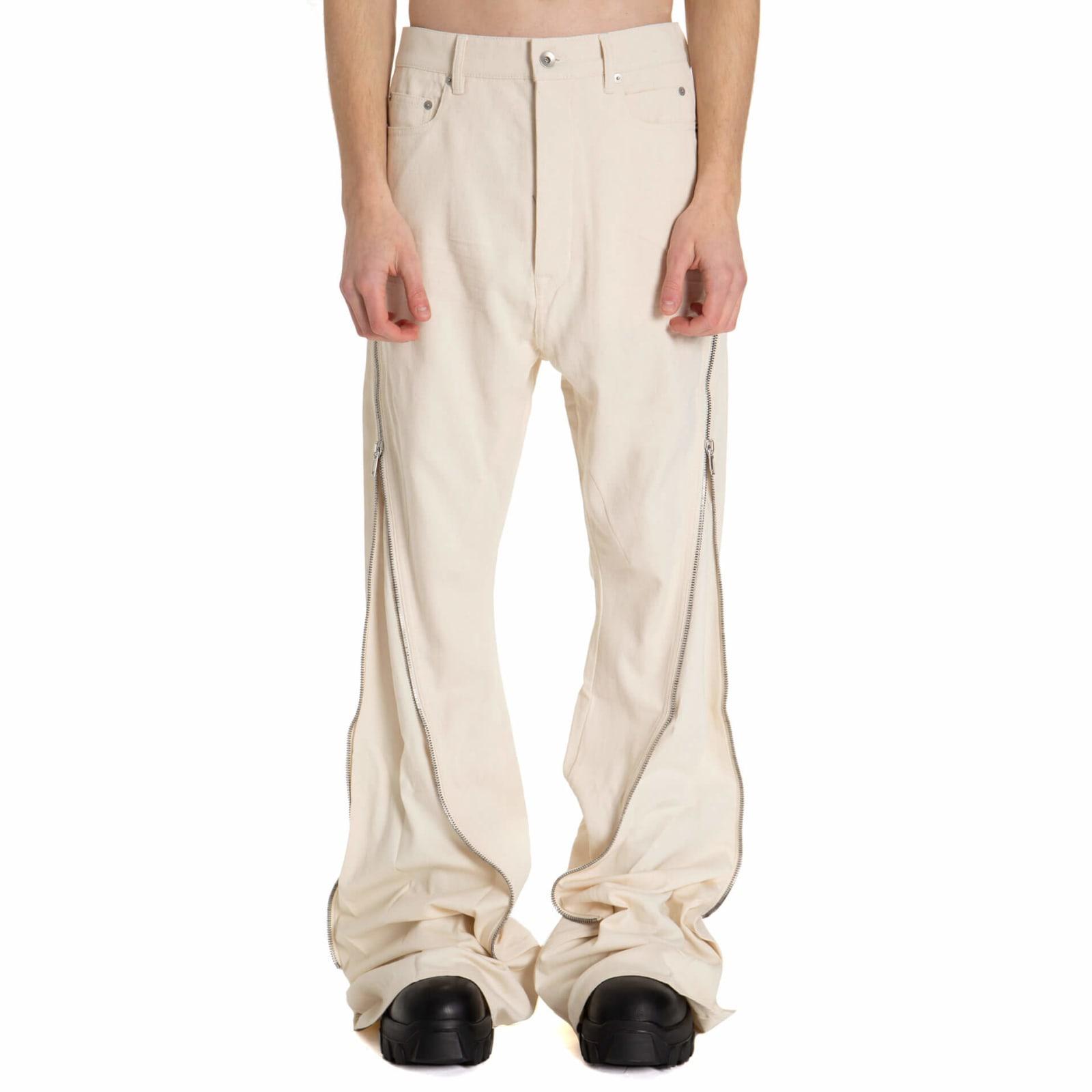 Rick Owens DRKSHDW Bolan Banana Pants in White for Men | Lyst