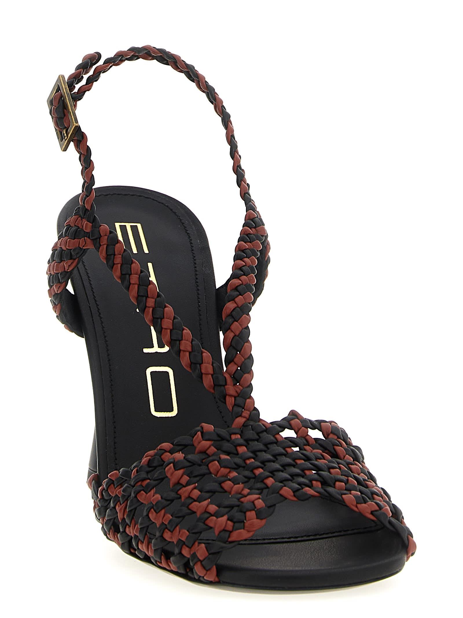 サンダル・ミュール ETRO Two-tone sandals Etro Two-Tone Sandals | Lyst