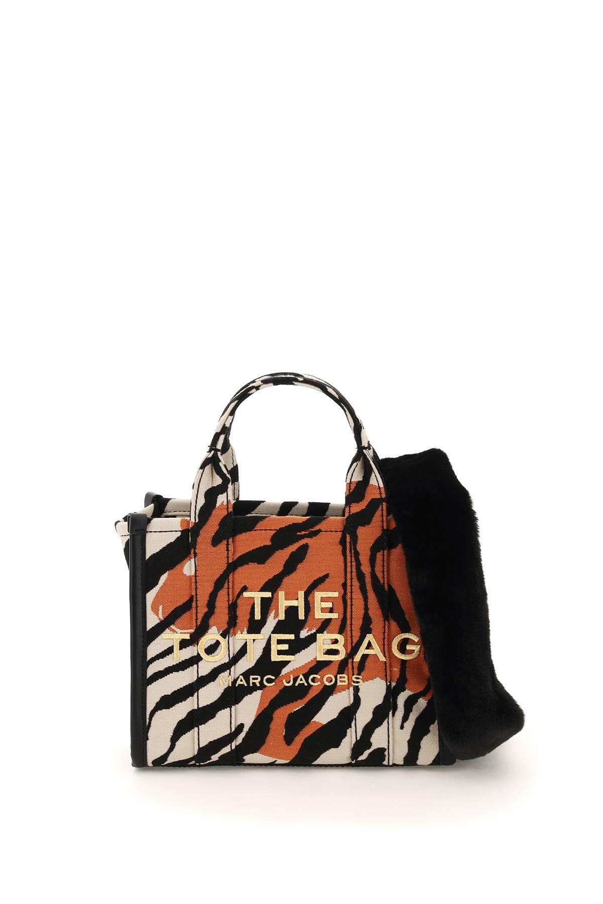 MARC JACOBS: The Tote Bag bag with tiger pattern - Orange