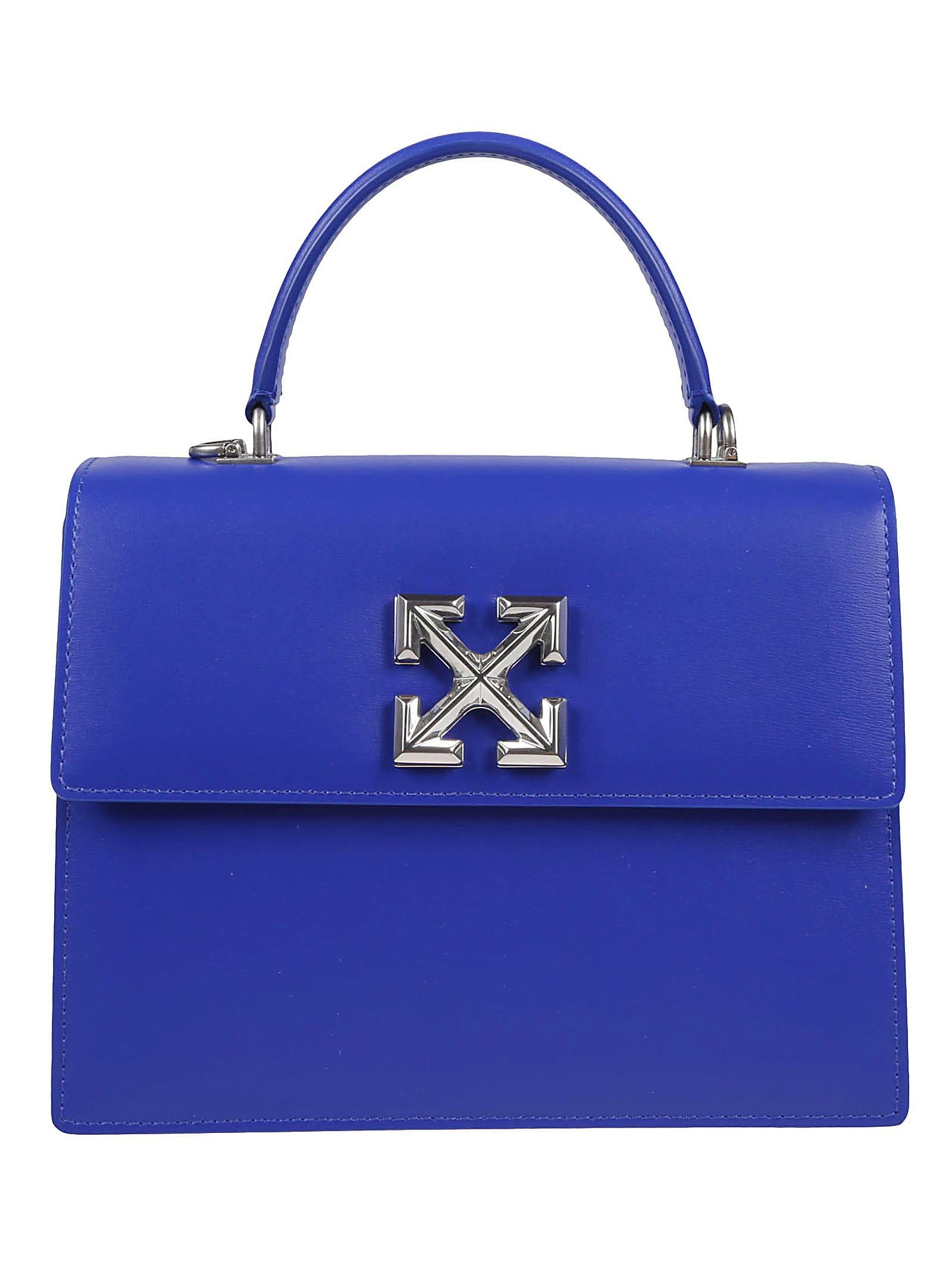 Off-White c/o Virgil Abloh Jitney 2.8 Top Handle Bag in Blue | Lyst UK