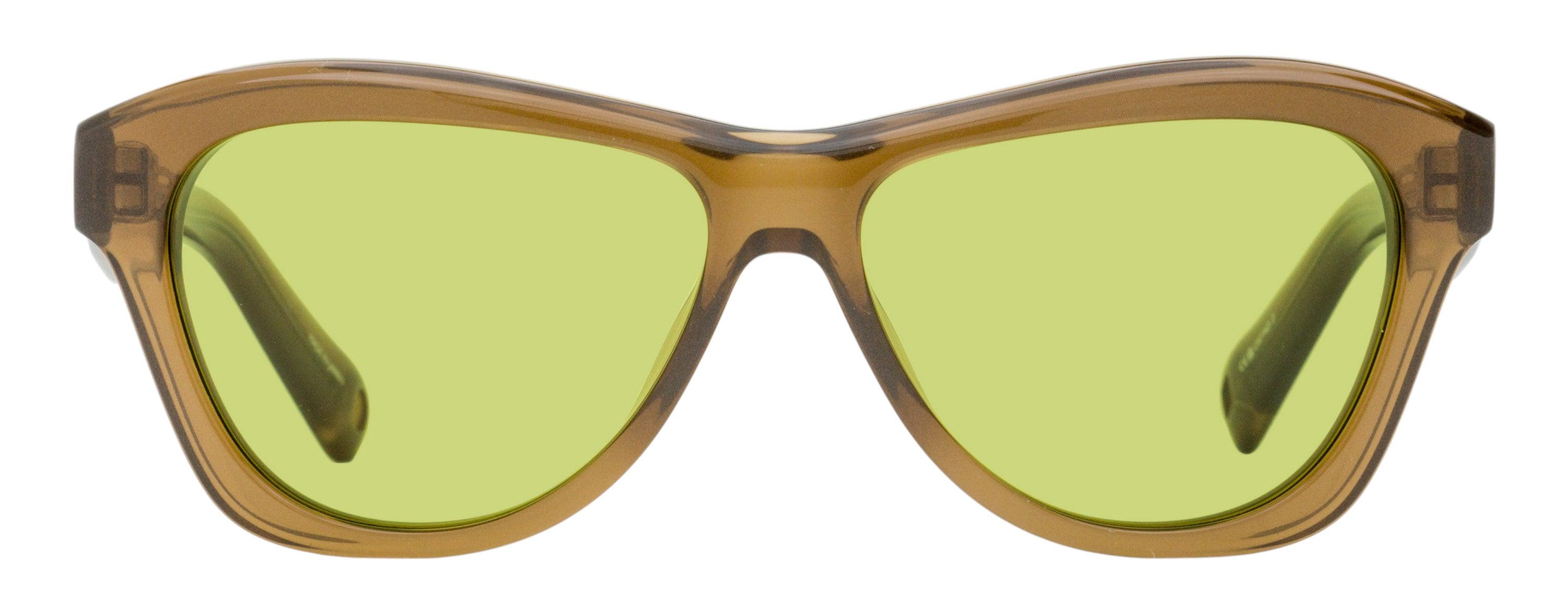 Jacquemus Palmier Sunglasses JAC59S 002 Crystal Brown 55mm JACQUEMUS x LINDA FARROW Palmier Angular Sunglasses in  main image 3