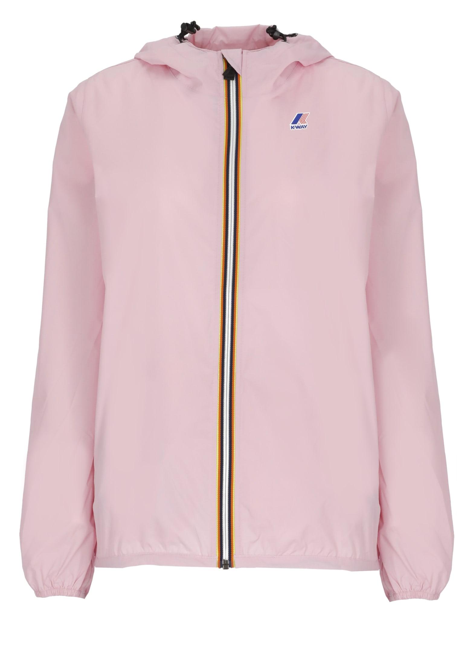 K-Way Synthetic Claudette Raincoat in Pink | Lyst