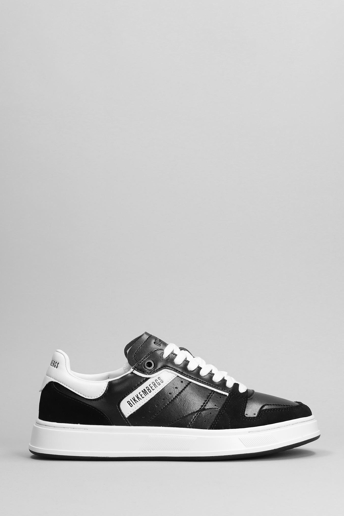 Bikkembergs Sneakers In Black Suede And Leather in White for Men | Lyst