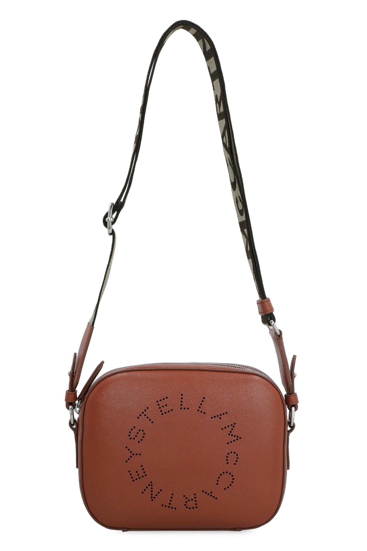 Stella McCartney Stella Logo Camera Bag in Brown | Lyst