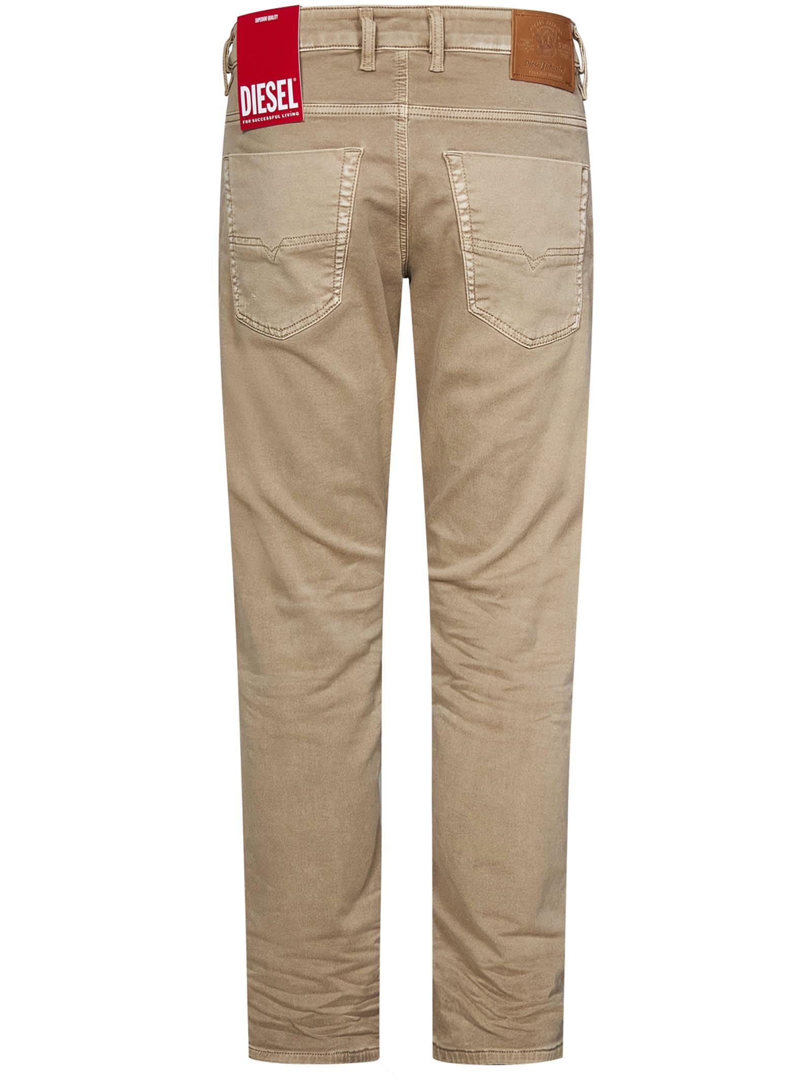 DIESEL Krooley joggjeans® 09e98 Tapered Jeans in Natural for Men | Lyst