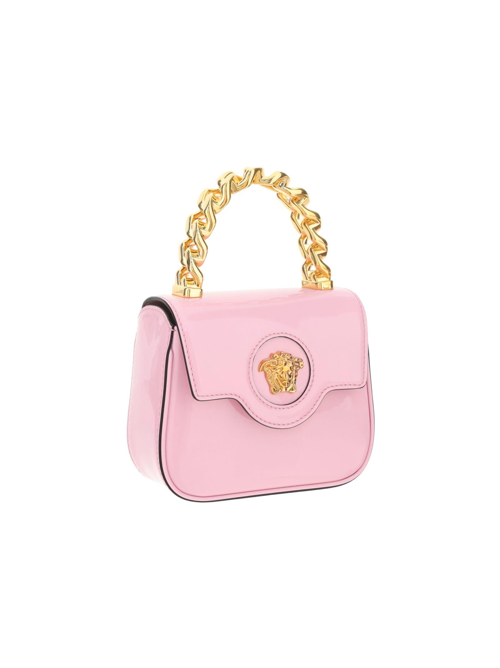 Versace Shoulder Bag in Pink | Lyst