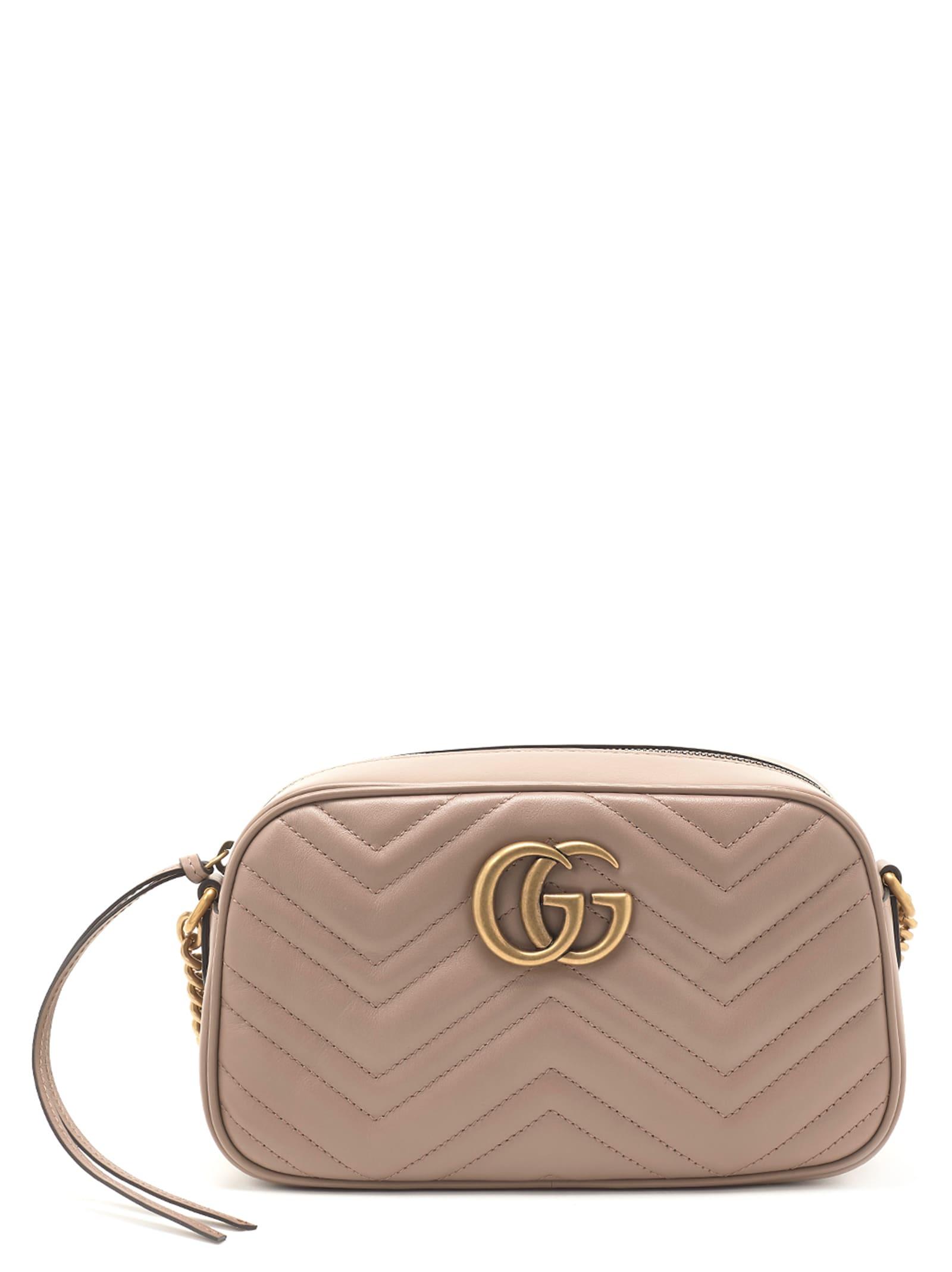 Gucci marmont 2.0 leather crossbody bag hotsell