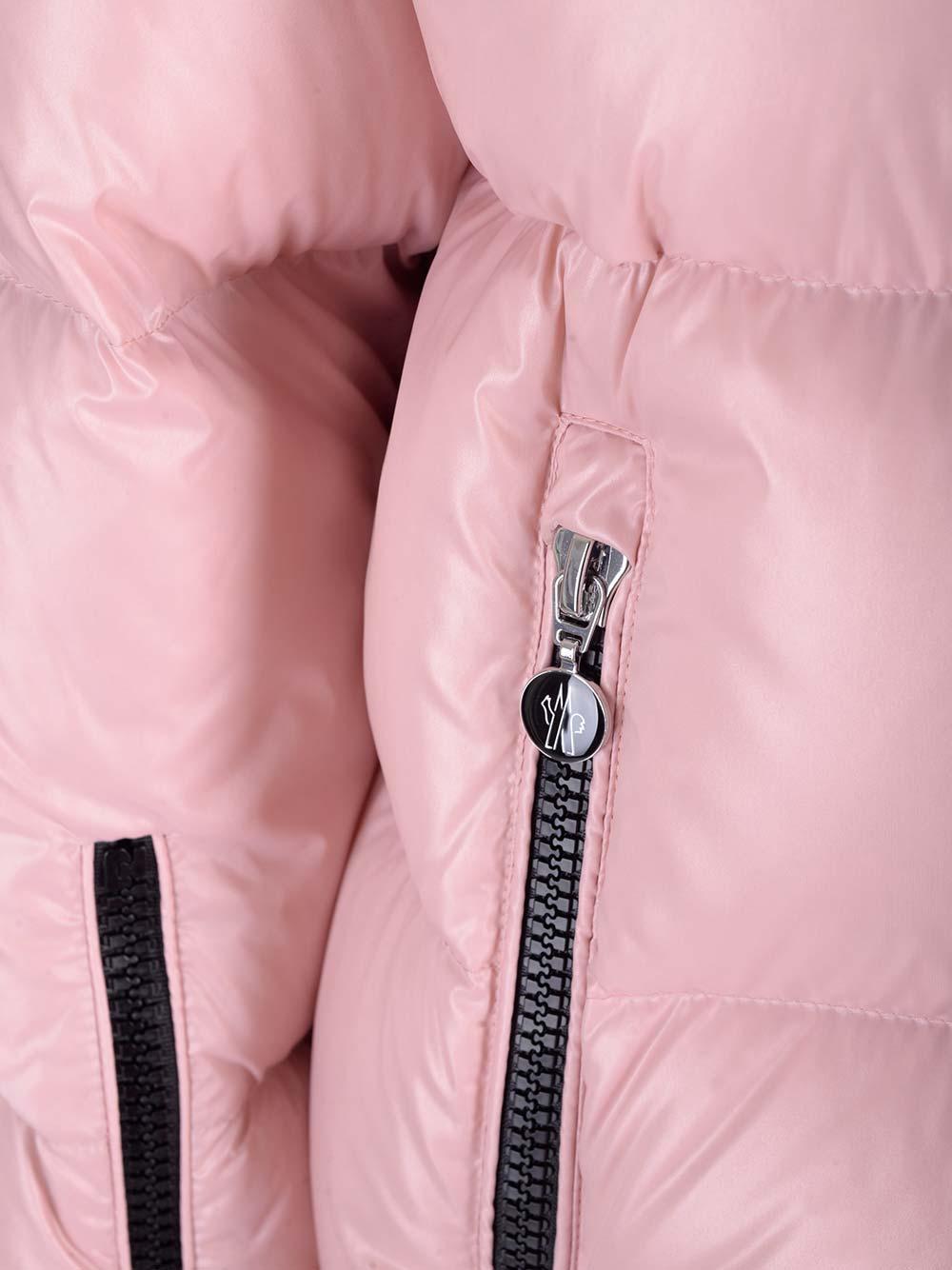 Moncler Huppe Down Jacket in Pink Lyst